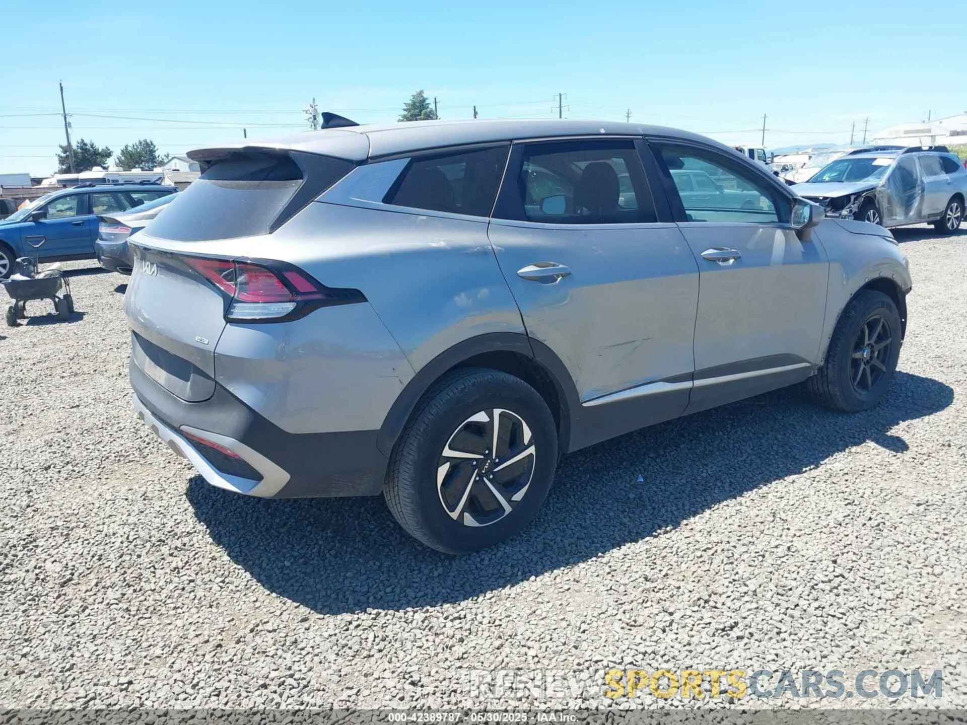 4 fotografías del automóvil dañado KNDPUCAG2P7014953 KIA SPORTAGE HYBRID 2023