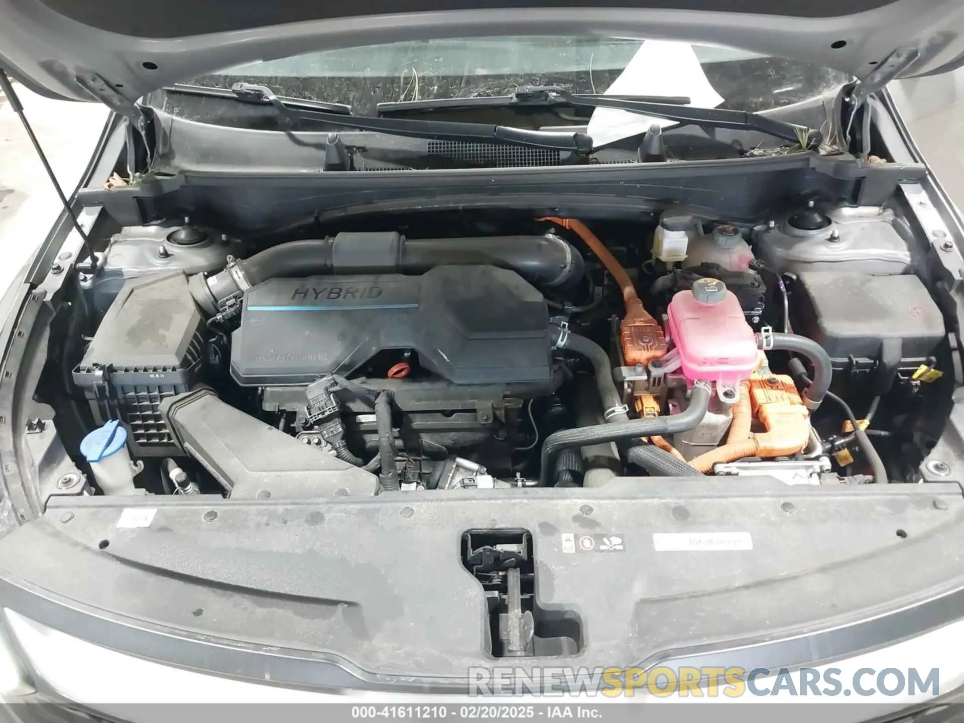 10 fotografías del automóvil dañado KNDPUCAG7P7039959 KIA SPORTAGE HYBRID 2023