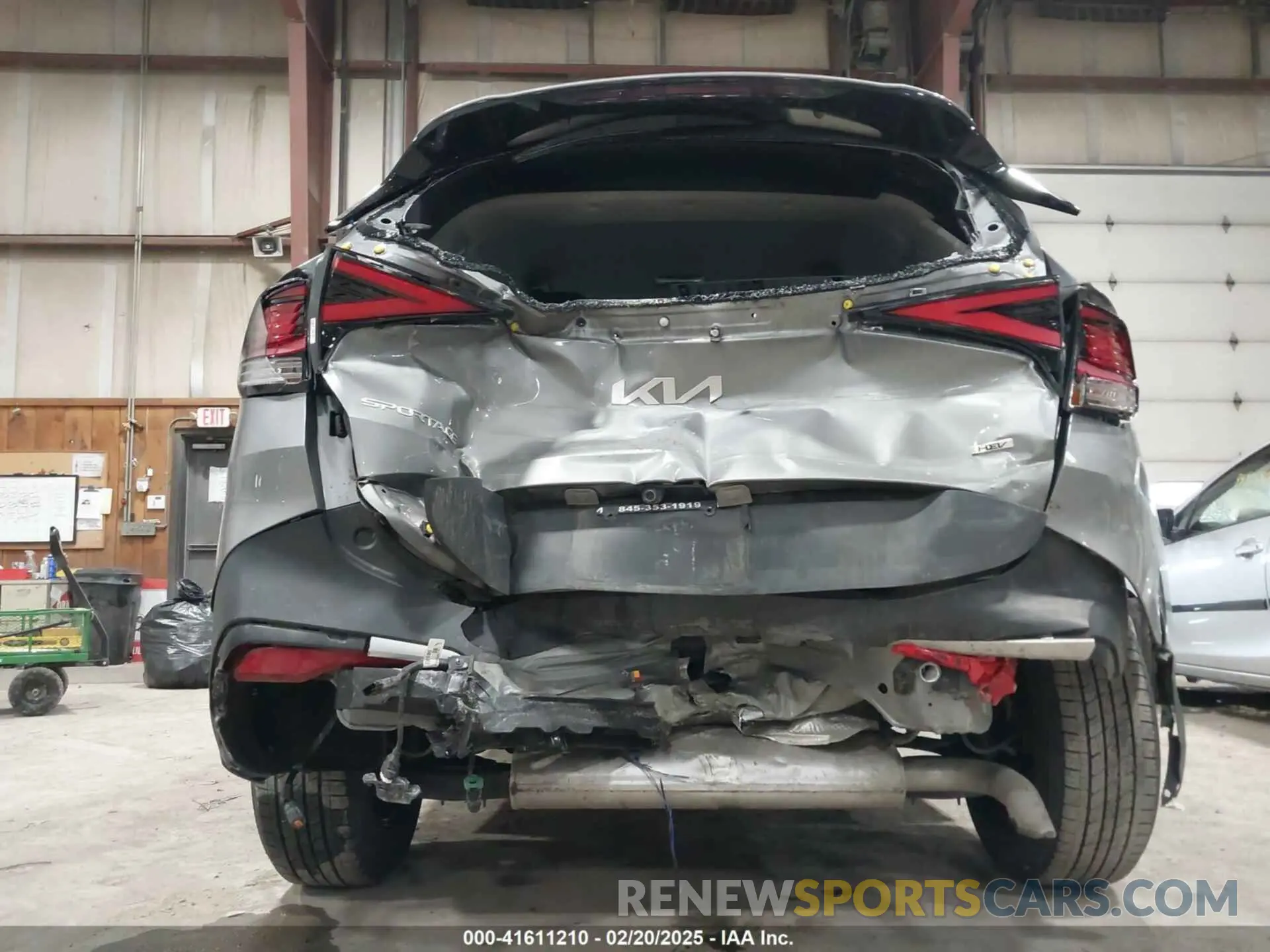 6 fotografías del automóvil dañado KNDPUCAG7P7039959 KIA SPORTAGE HYBRID 2023