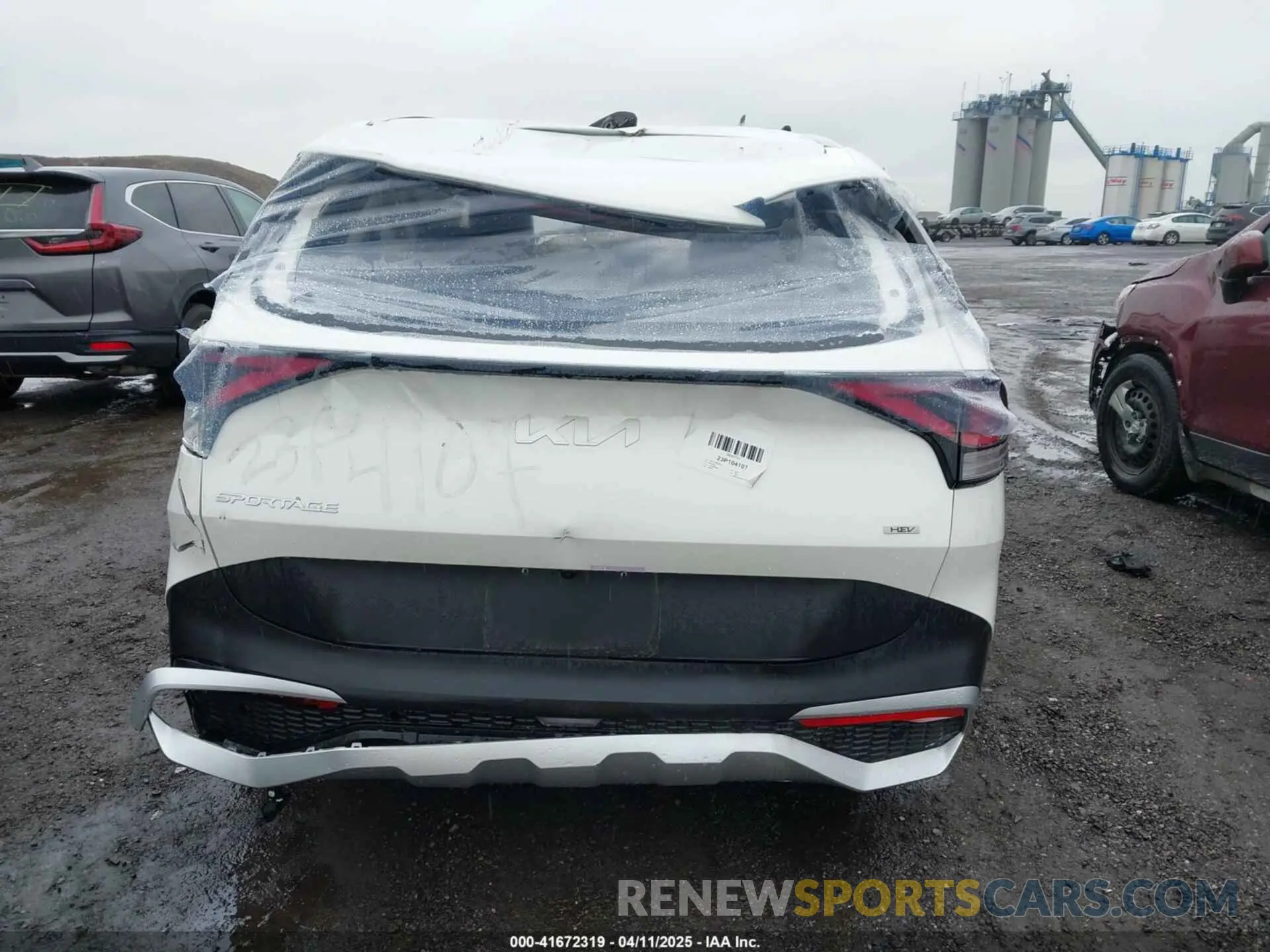 16 fotografías del automóvil dañado KNDPUCAG9P7053278 KIA SPORTAGE HYBRID 2023