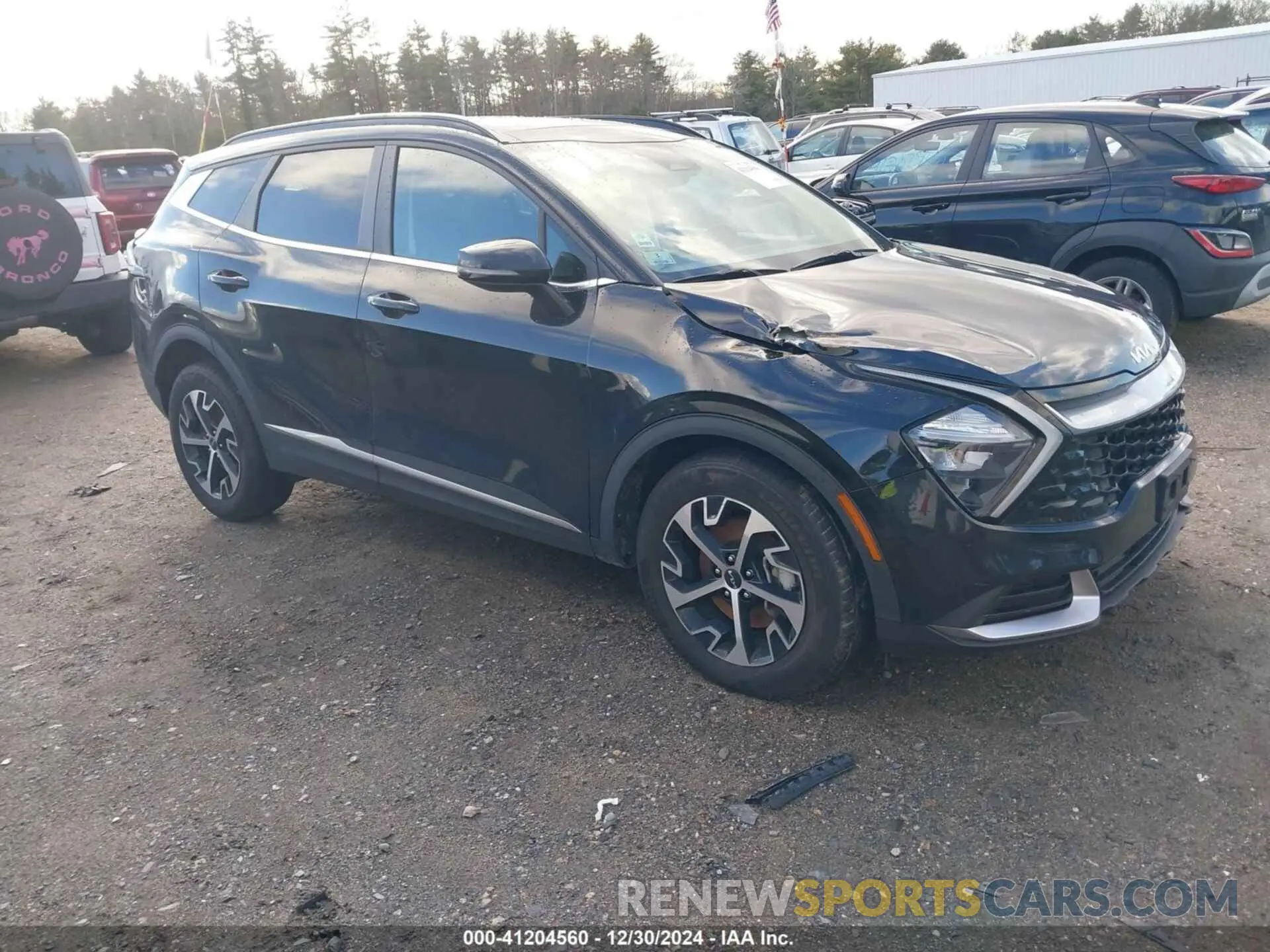 13 fotografías del automóvil dañado KNDPVCAG0P7056552 KIA SPORTAGE HYBRID 2023
