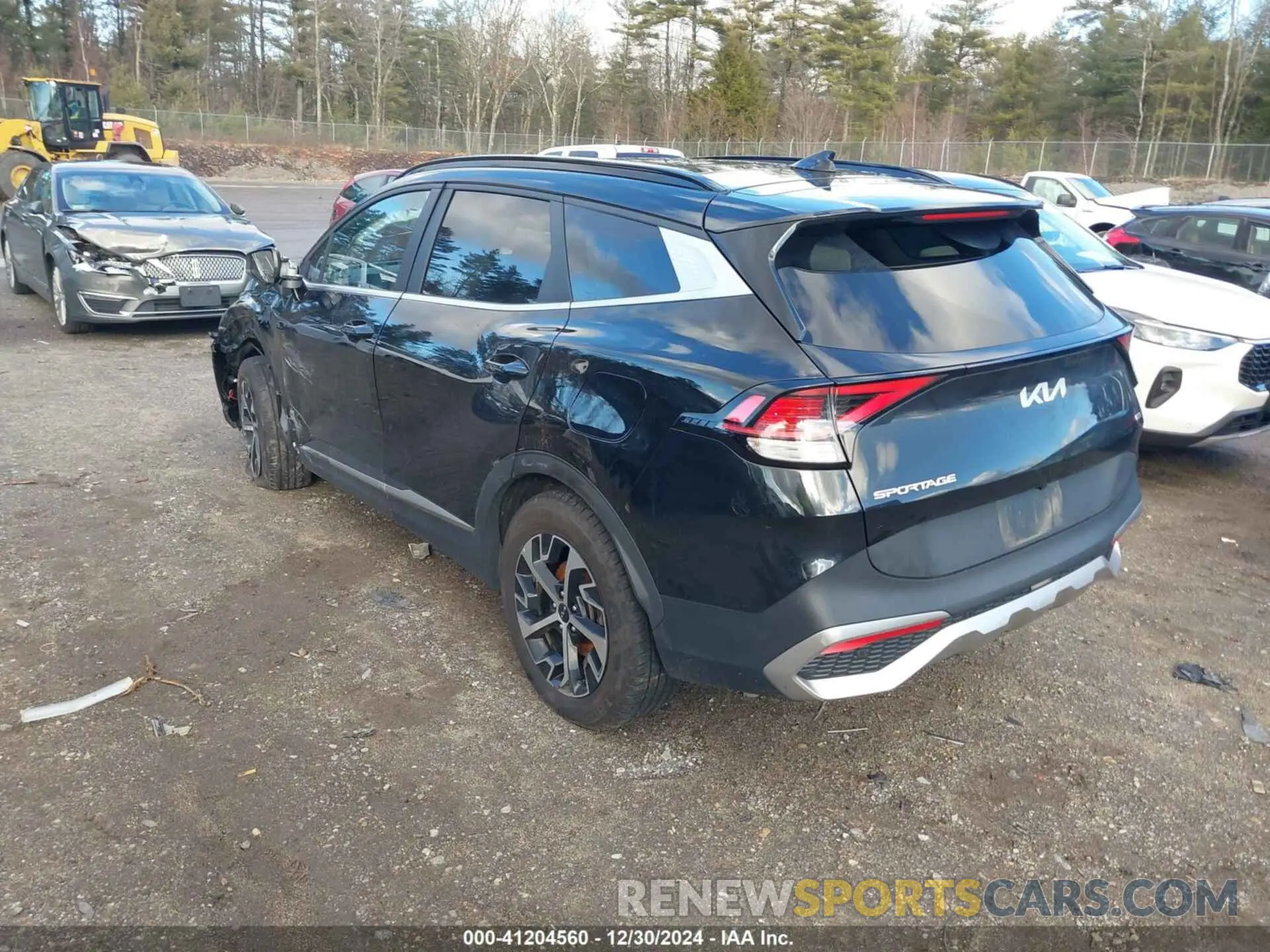 3 fotografías del automóvil dañado KNDPVCAG0P7056552 KIA SPORTAGE HYBRID 2023