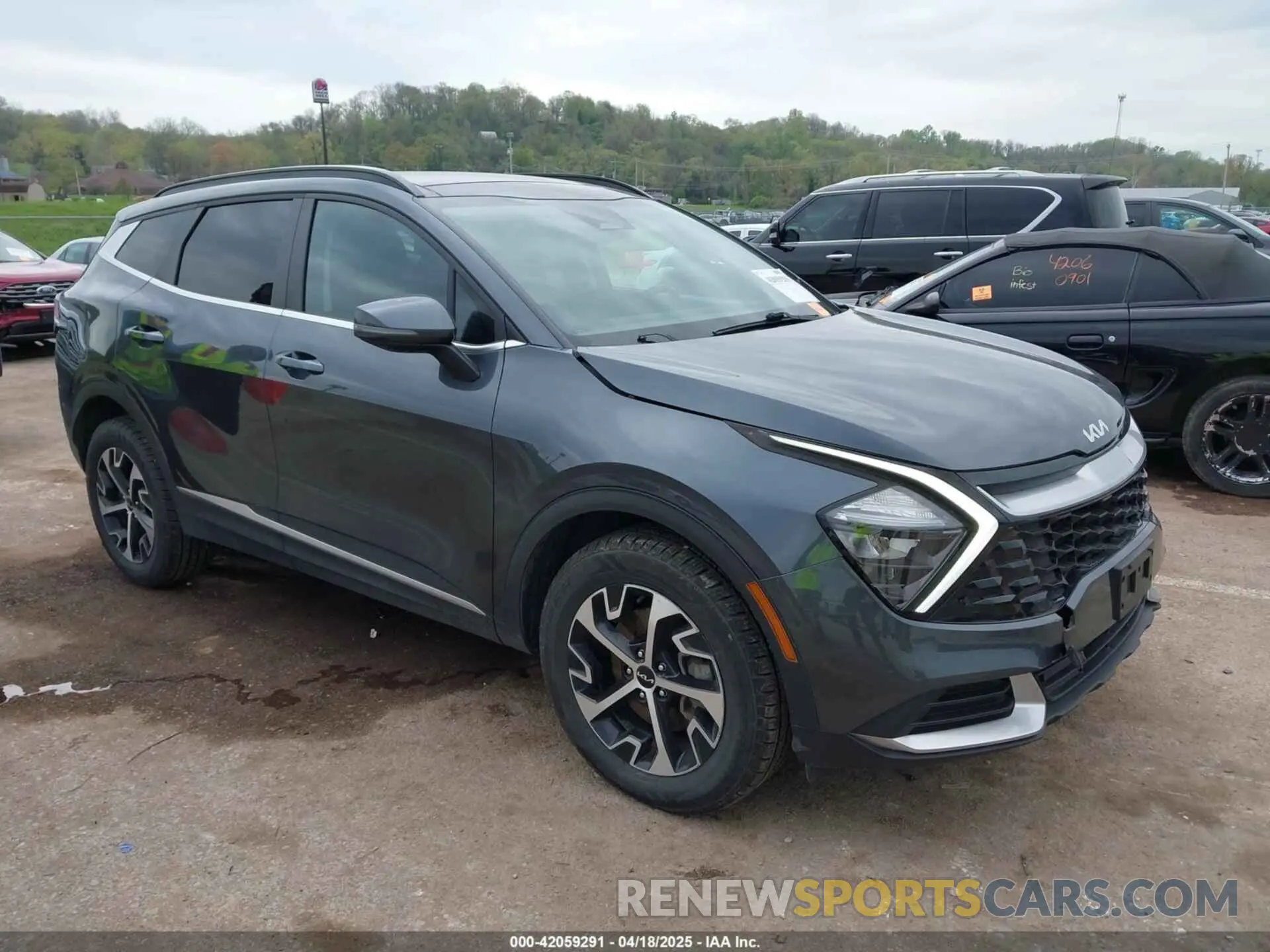 1 fotografías del automóvil dañado KNDPVCAG2P7046184 KIA SPORTAGE HYBRID 2023