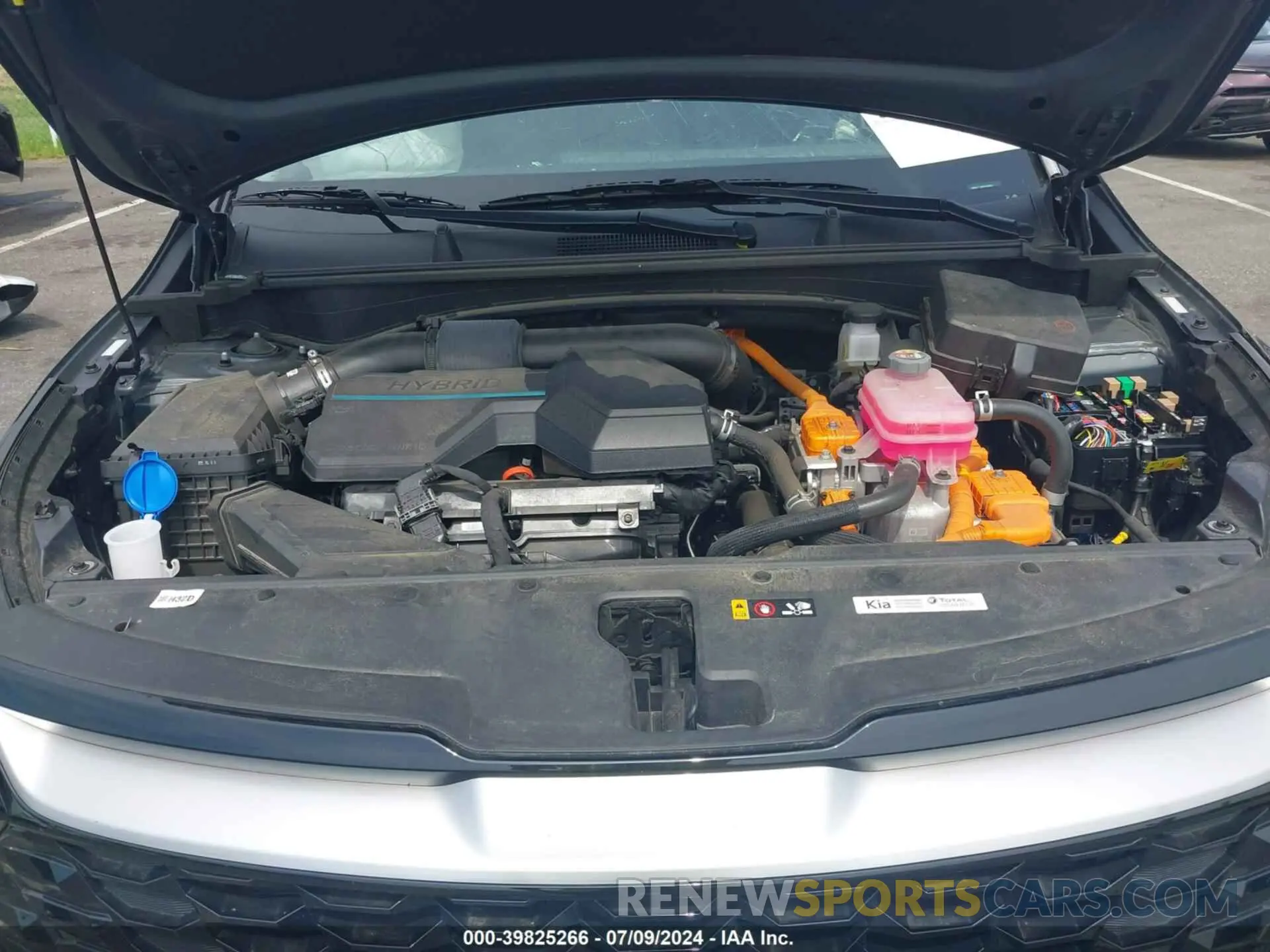 10 fotografías del automóvil dañado KNDPVCAG5P7018914 KIA SPORTAGE HYBRID 2023