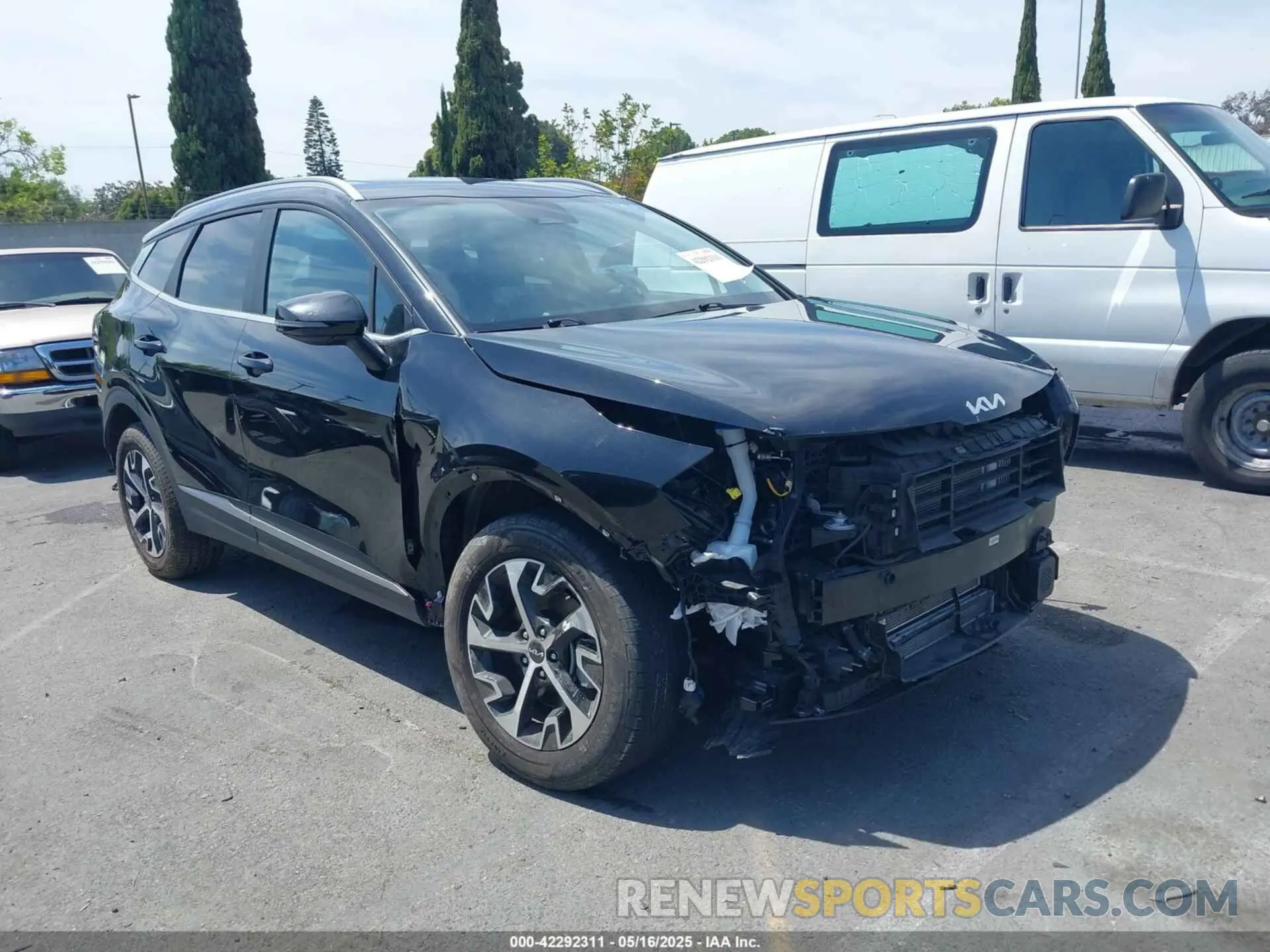 1 fotografías del automóvil dañado KNDPVCAG6P7026732 KIA SPORTAGE HYBRID 2023