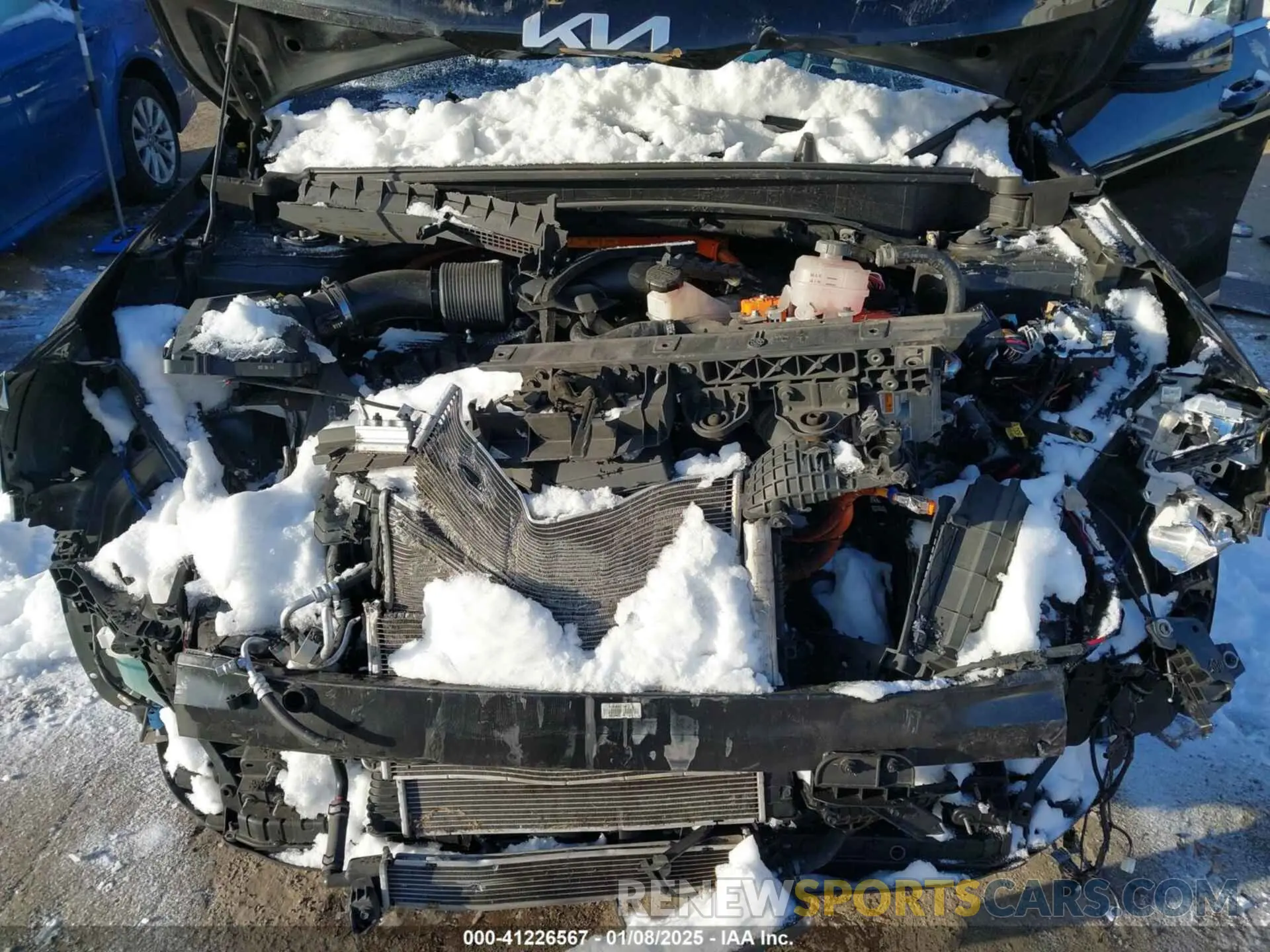10 fotografías del automóvil dañado KNDPVCAG7P7025489 KIA SPORTAGE HYBRID 2023