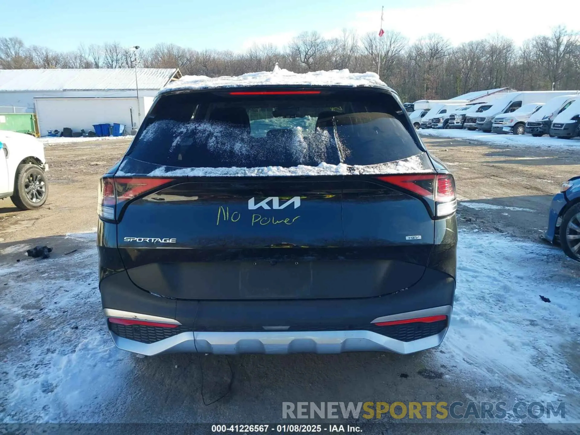 15 fotografías del automóvil dañado KNDPVCAG7P7025489 KIA SPORTAGE HYBRID 2023