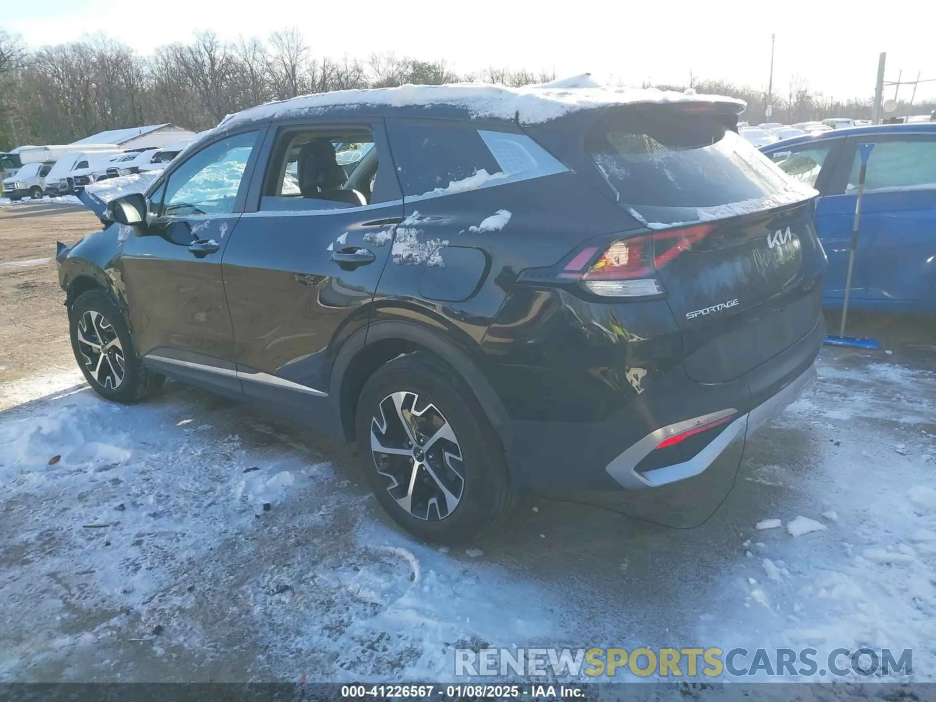 3 fotografías del automóvil dañado KNDPVCAG7P7025489 KIA SPORTAGE HYBRID 2023