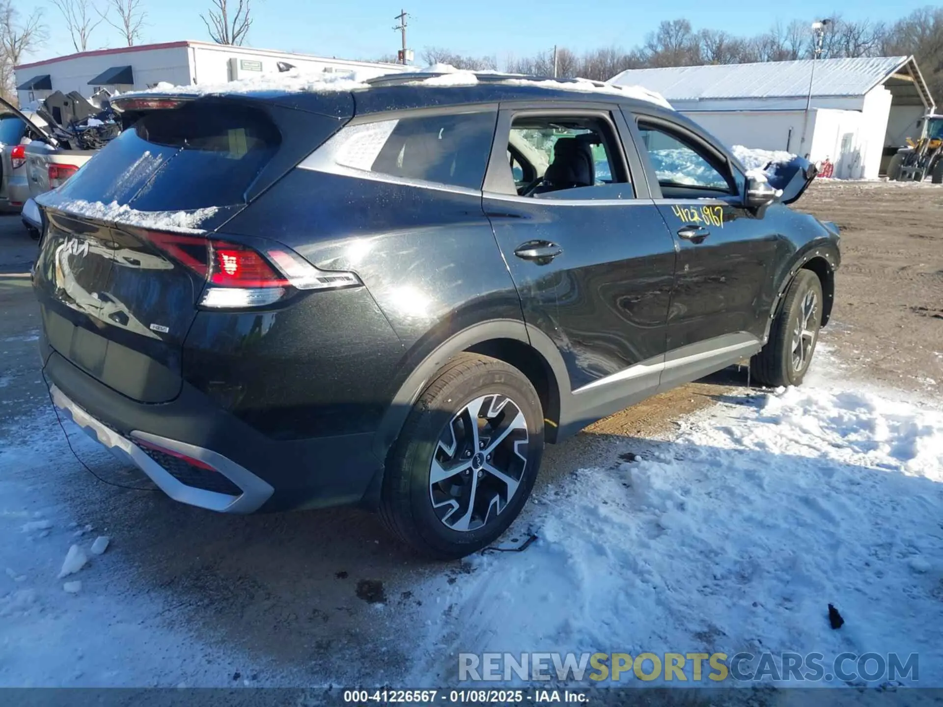 4 fotografías del automóvil dañado KNDPVCAG7P7025489 KIA SPORTAGE HYBRID 2023