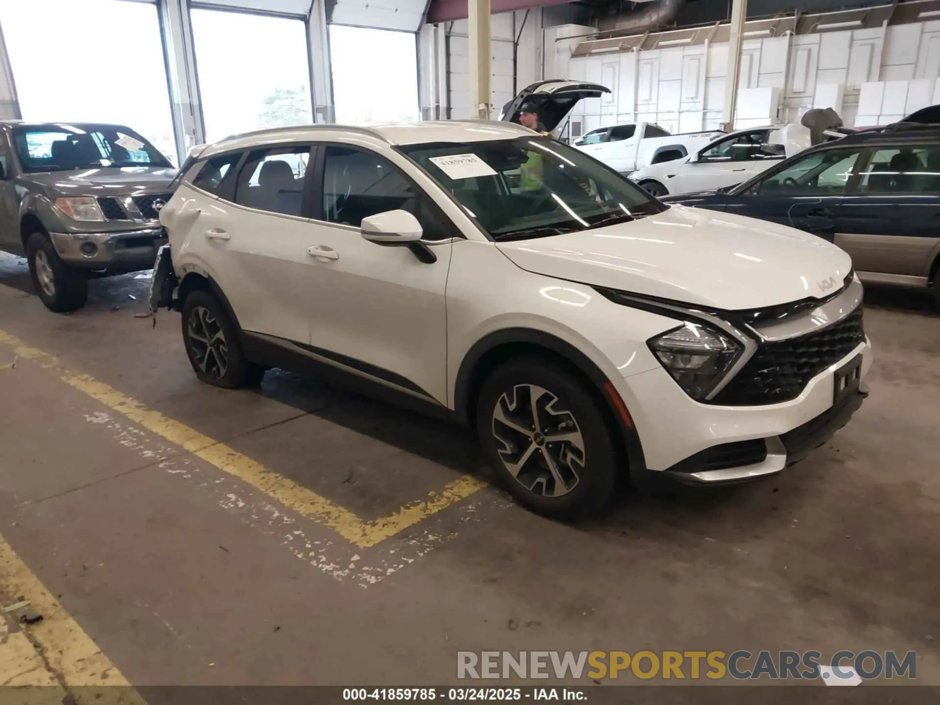 1 fotografías del automóvil dañado KNDPVCAG7P7081139 KIA SPORTAGE HYBRID 2023