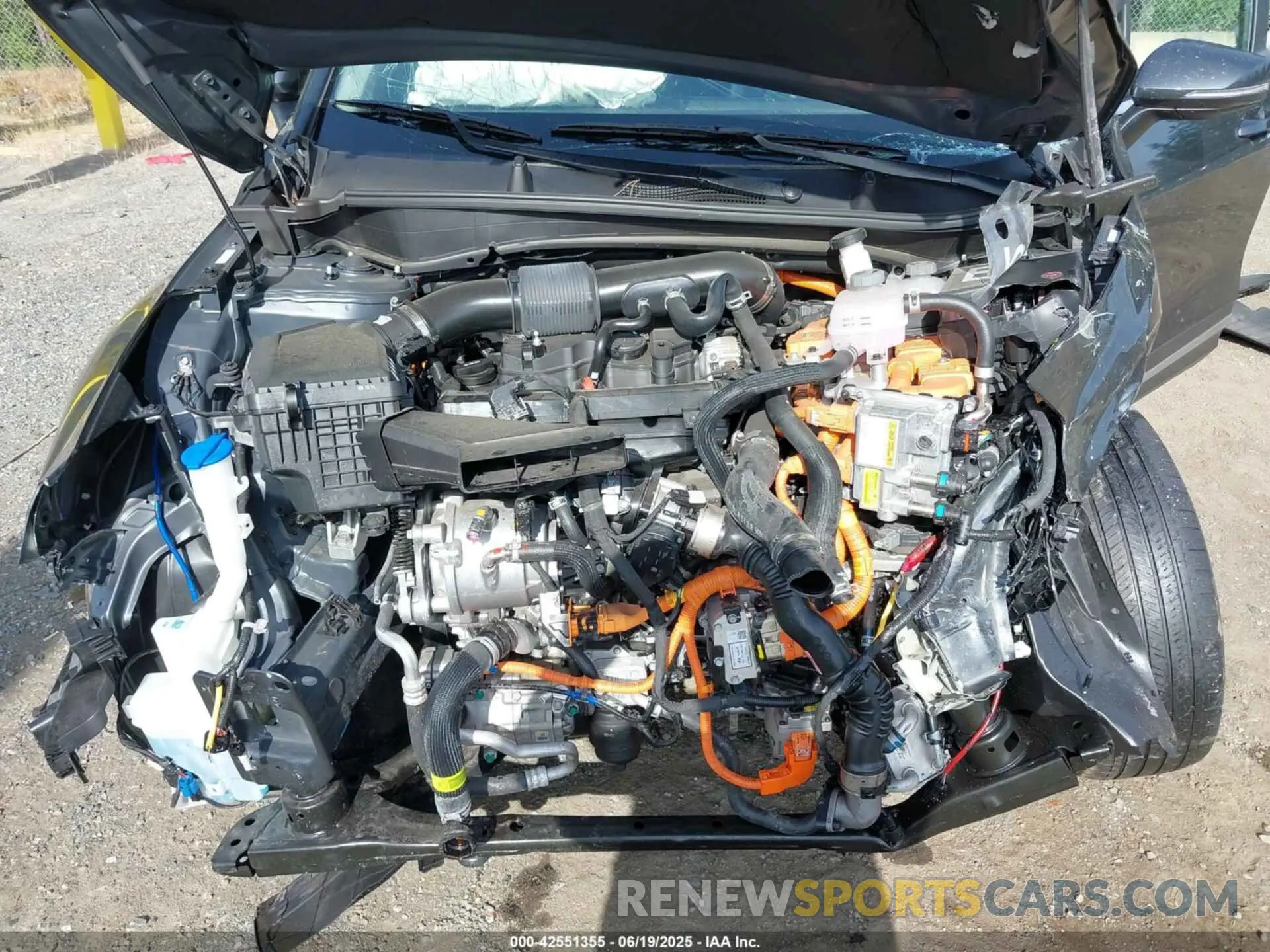 10 fotografías del automóvil dañado KNDPVCAGXP7091731 KIA SPORTAGE HYBRID 2023
