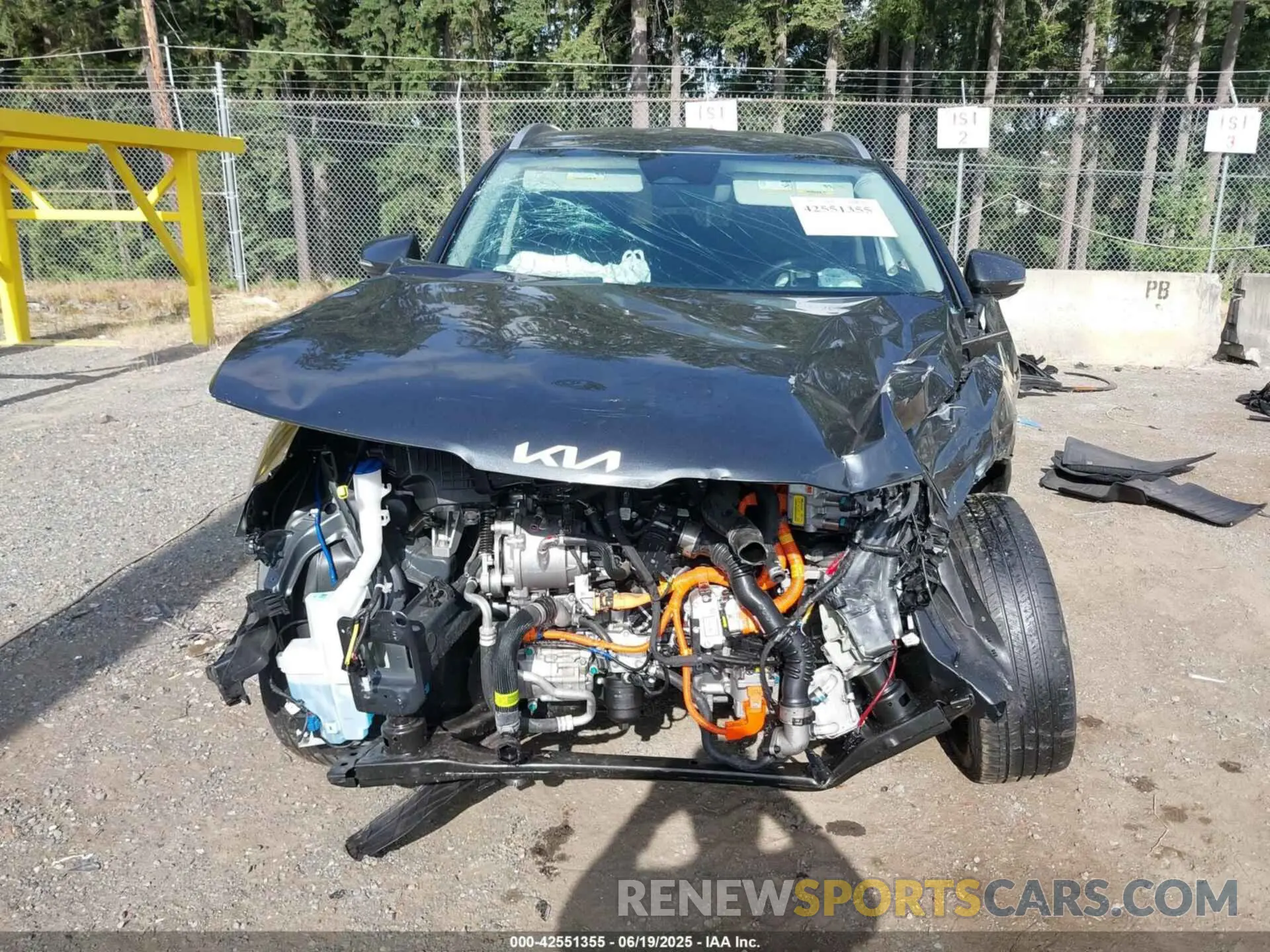 12 fotografías del automóvil dañado KNDPVCAGXP7091731 KIA SPORTAGE HYBRID 2023
