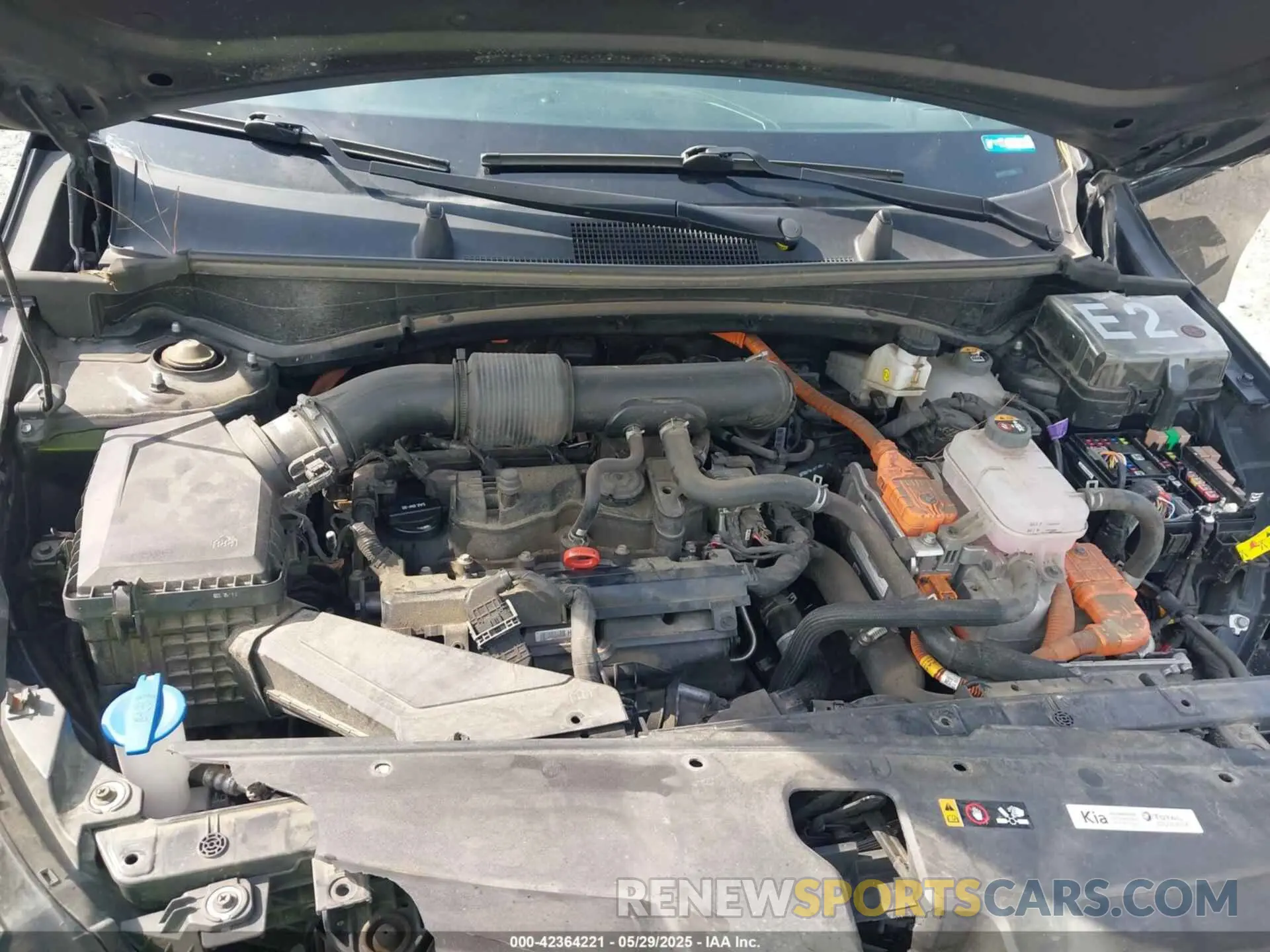 10 fotografías del automóvil dañado KNDPXCAG1P7020251 KIA SPORTAGE HYBRID 2023