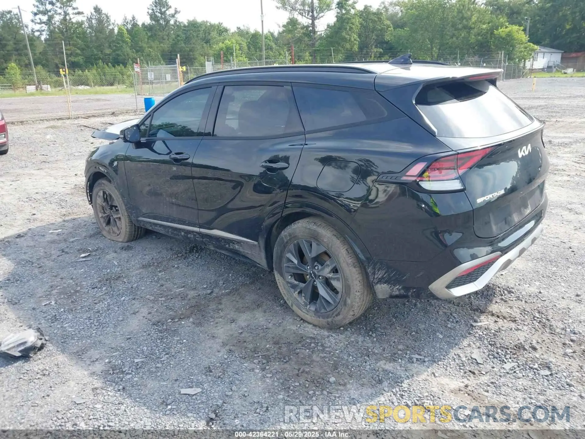 3 fotografías del automóvil dañado KNDPXCAG1P7020251 KIA SPORTAGE HYBRID 2023