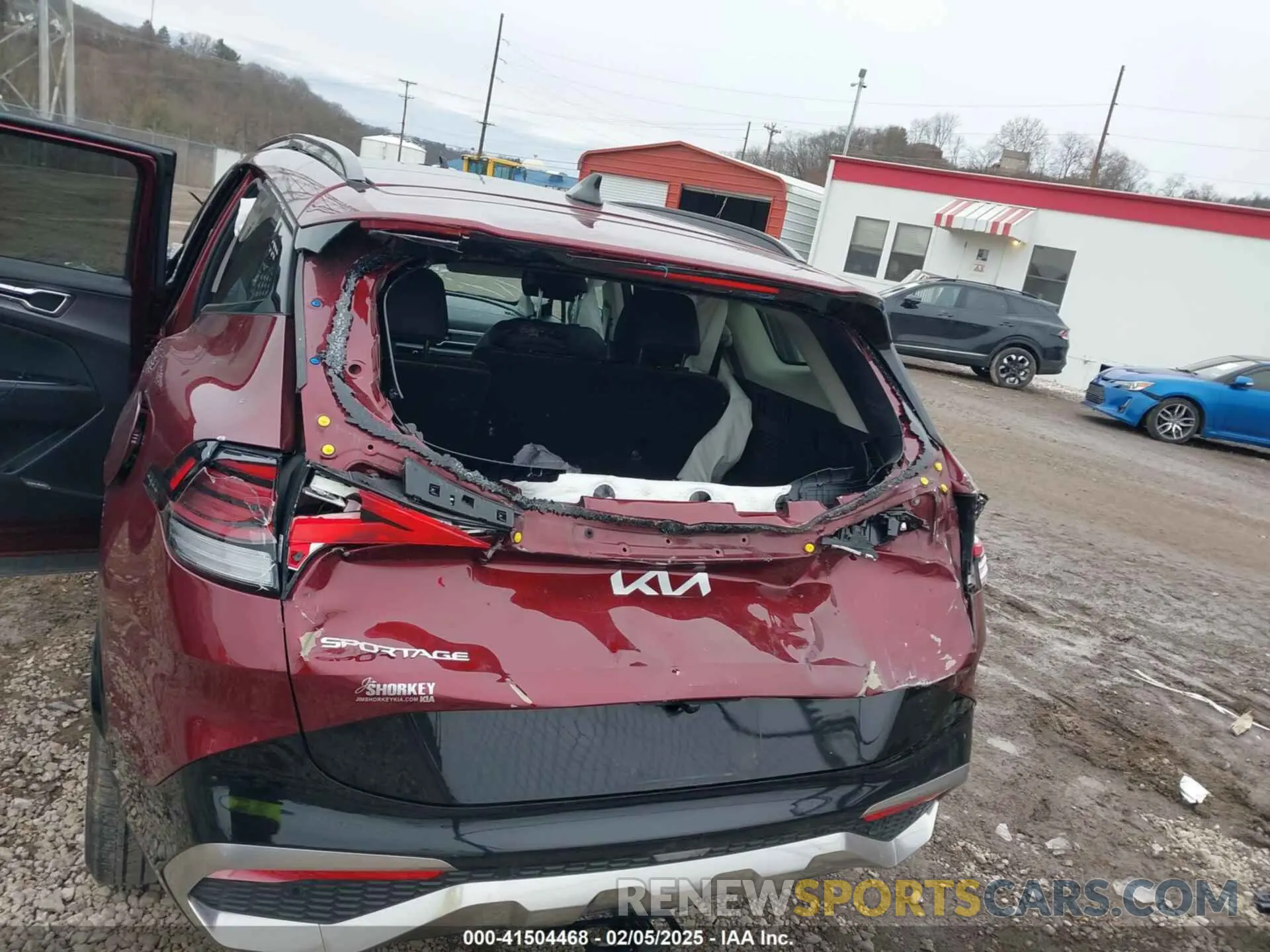 18 fotografías del automóvil dañado KNDPXCAG2P7032019 KIA SPORTAGE HYBRID 2023