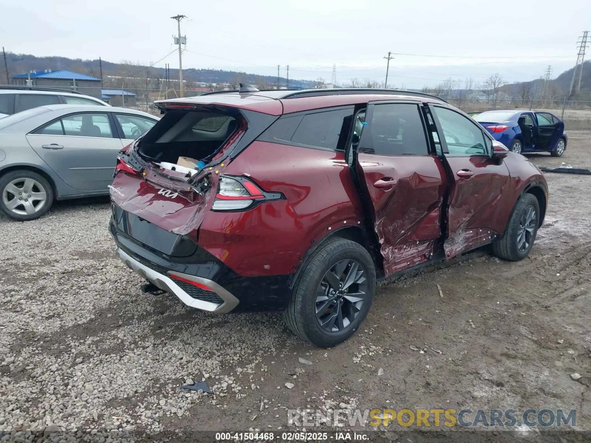 4 fotografías del automóvil dañado KNDPXCAG2P7032019 KIA SPORTAGE HYBRID 2023