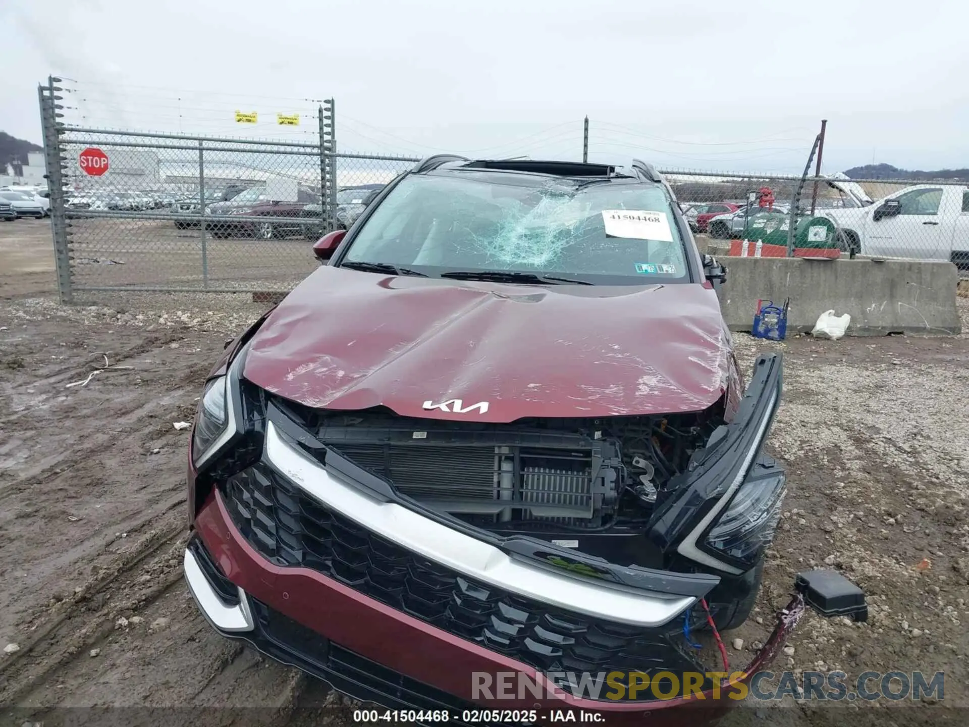 6 fotografías del automóvil dañado KNDPXCAG2P7032019 KIA SPORTAGE HYBRID 2023