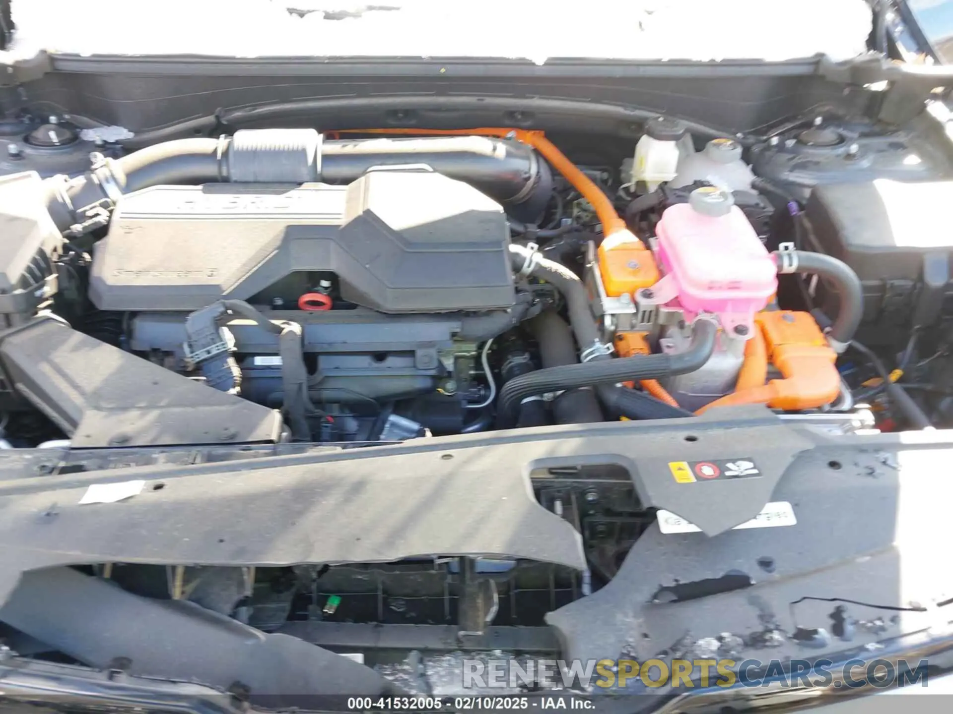 10 fotografías del automóvil dañado KNDPXCAG5P7038476 KIA SPORTAGE HYBRID 2023