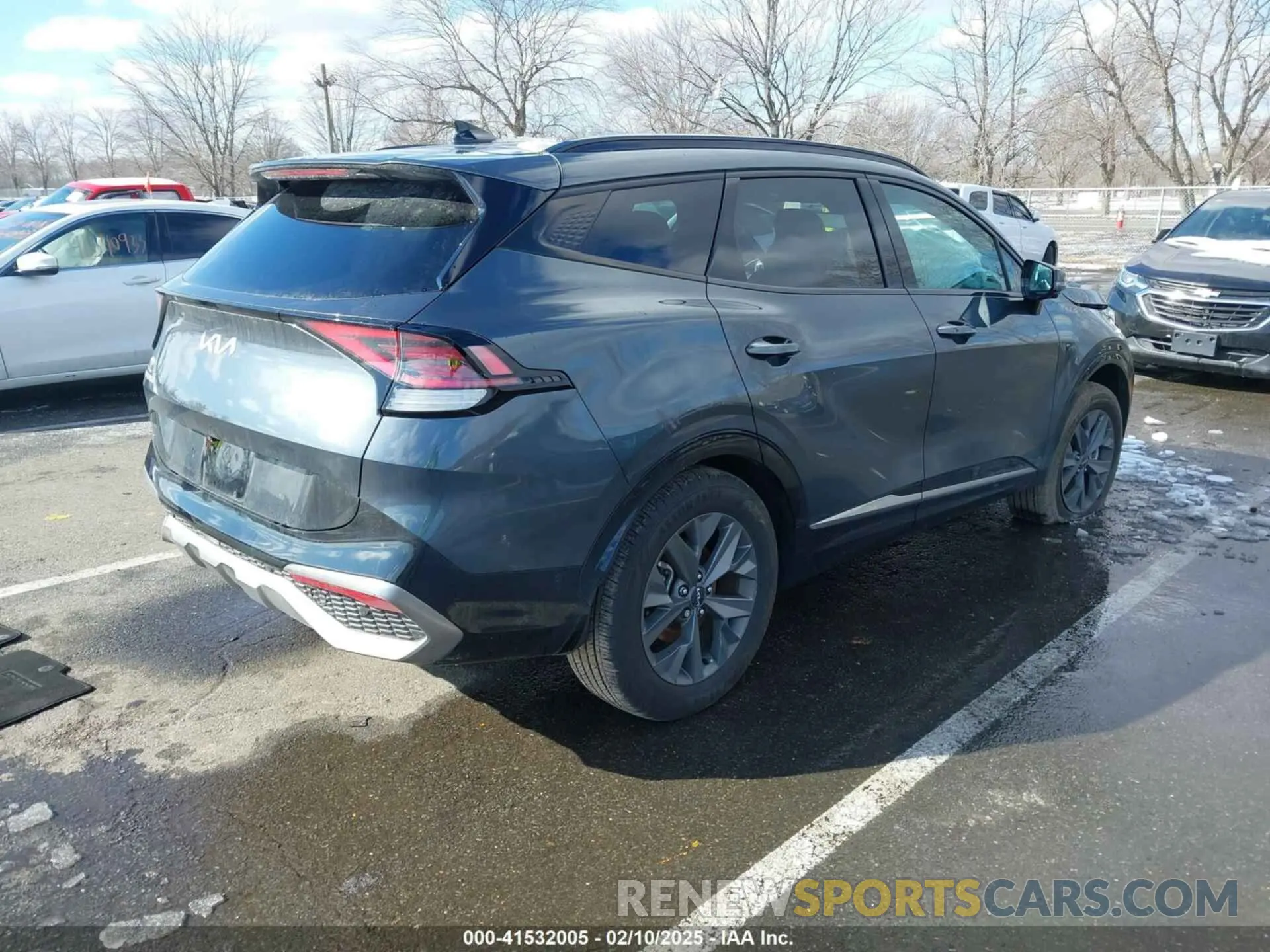 4 fotografías del automóvil dañado KNDPXCAG5P7038476 KIA SPORTAGE HYBRID 2023