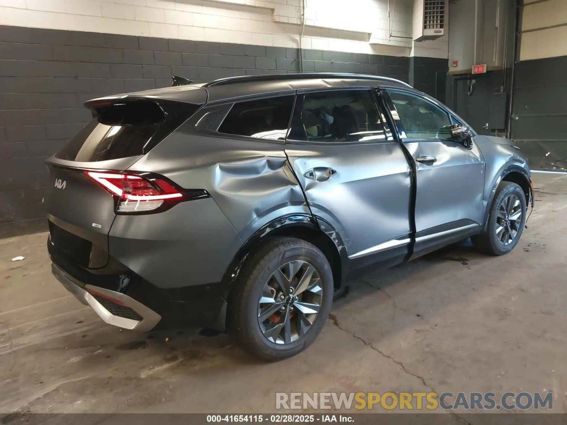 4 fotografías del automóvil dañado KNDPXCAG6P7067808 KIA SPORTAGE HYBRID 2023
