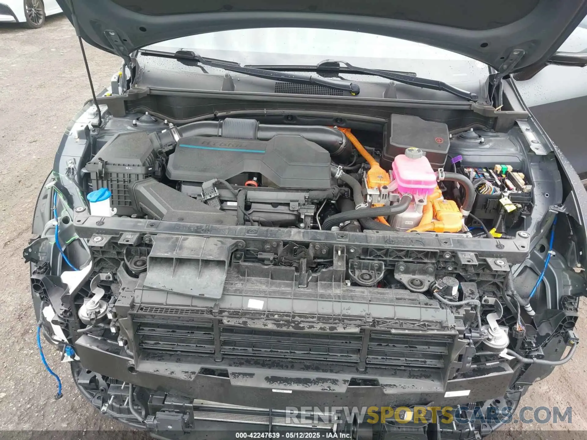 10 fotografías del automóvil dañado KNDPXCAG7P7071365 KIA SPORTAGE HYBRID 2023