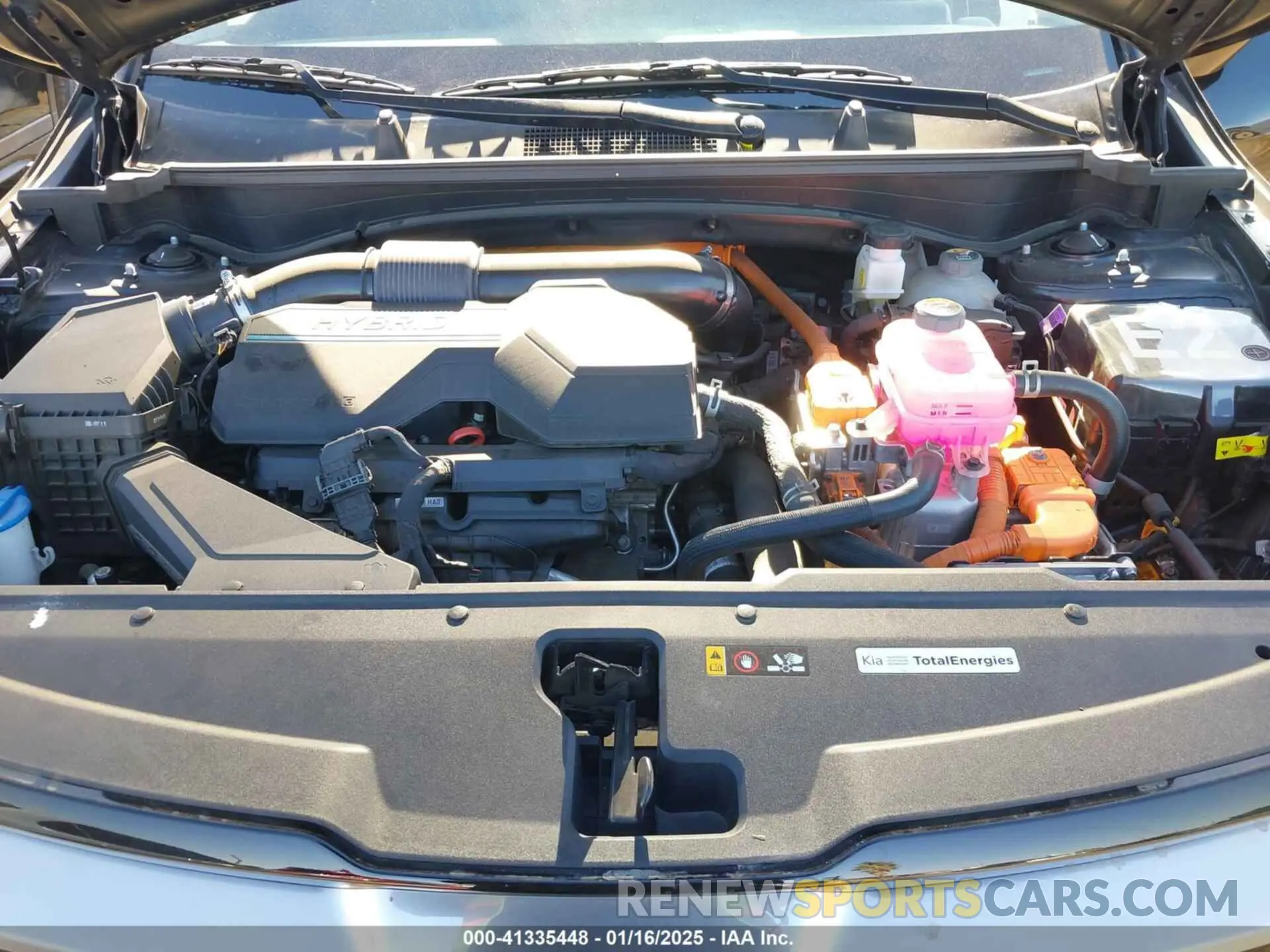 10 fotografías del automóvil dañado KNDPXCAGXP7035895 KIA SPORTAGE HYBRID 2023