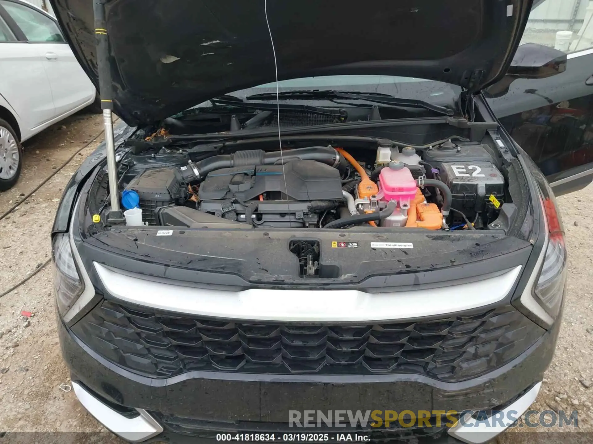 10 fotografías del automóvil dañado KNDPUCDG0R7152425 KIA SPORTAGE HYBRID 2024