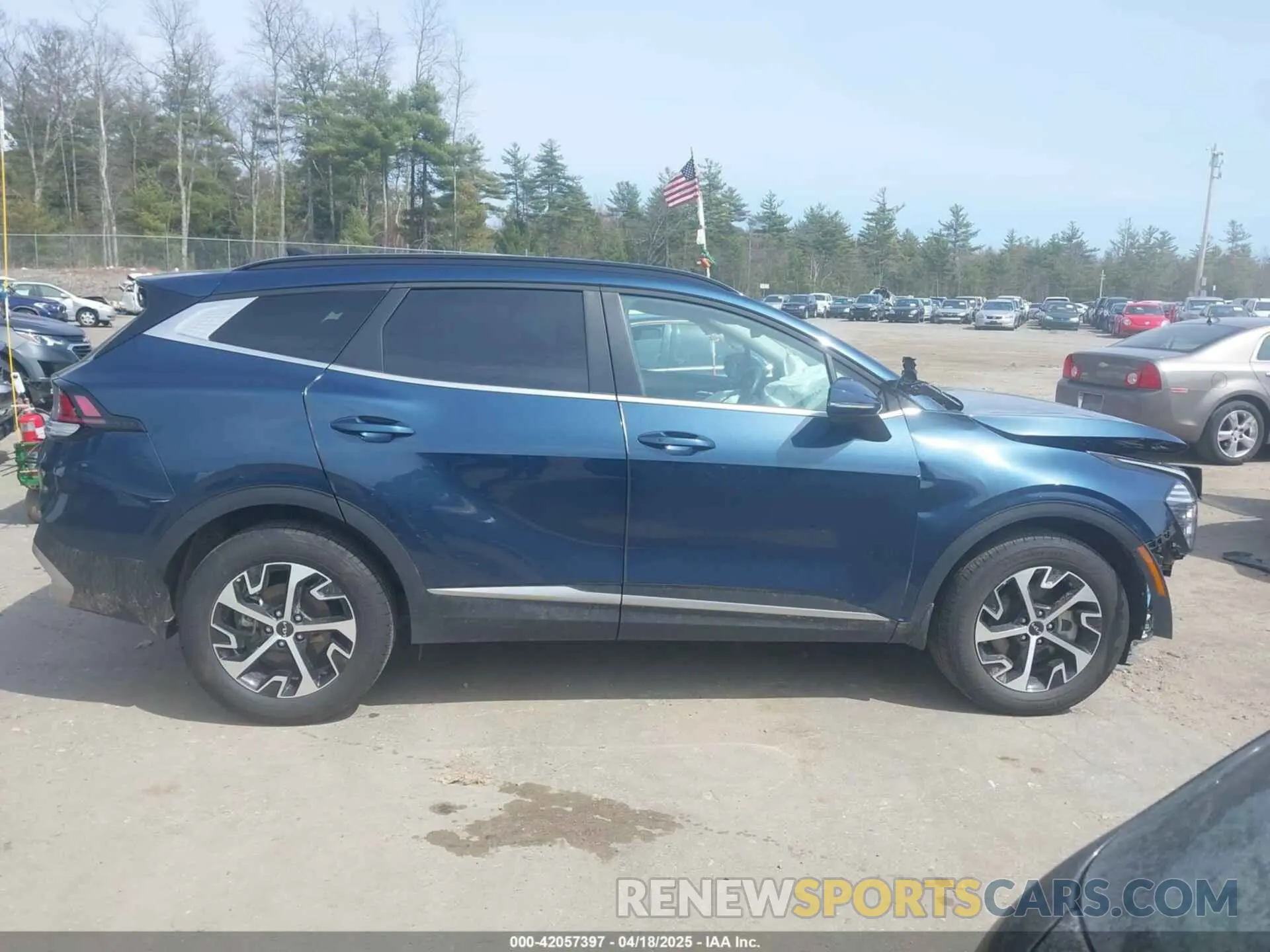 14 fotografías del automóvil dañado KNDPVCDG5R7162526 KIA SPORTAGE HYBRID 2024