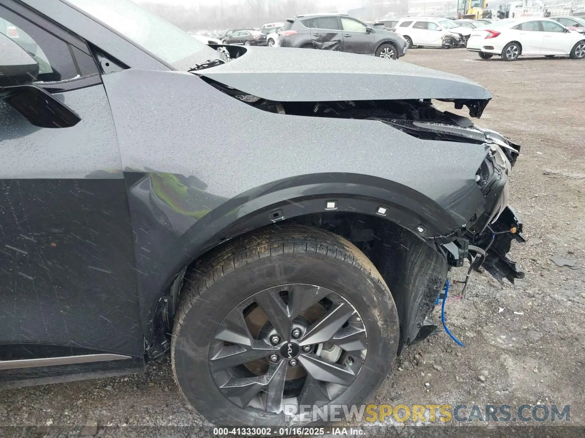 17 fotografías del automóvil dañado KNDPXCDG0R7160600 KIA SPORTAGE HYBRID 2024