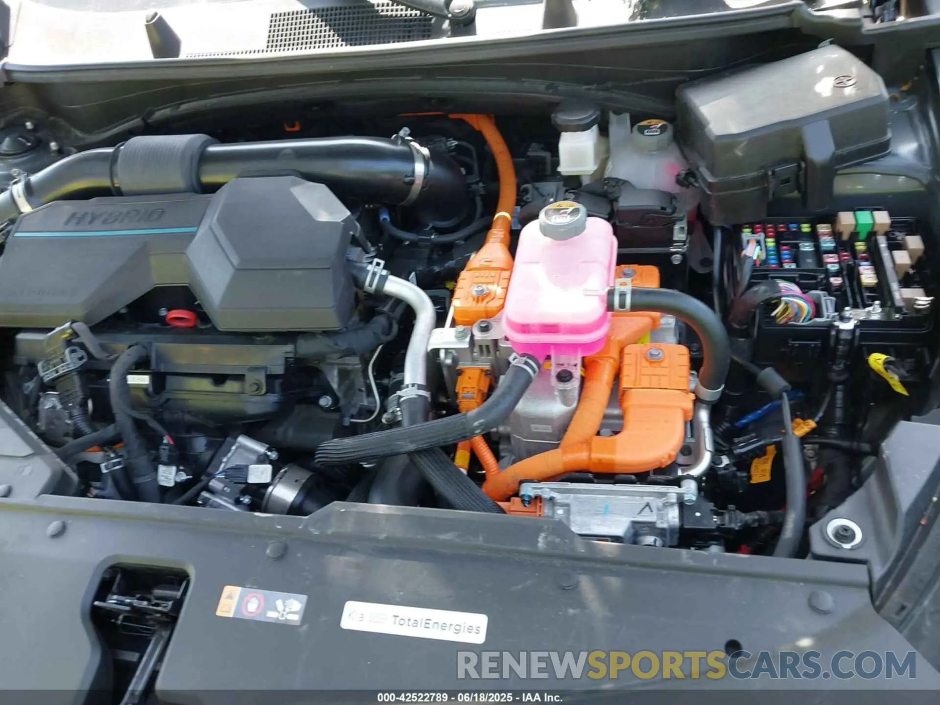 10 fotografías del automóvil dañado KNDPVCDG1S7186697 KIA SPORTAGE HYBRID 2025