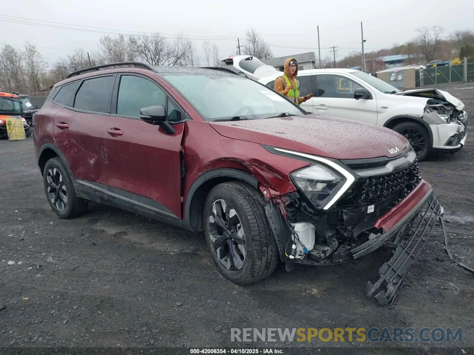 1 fotografías del automóvil dañado KNDPYDAH4P7026735 KIA SPORTAGE PLUG-IN HYBRID 2023