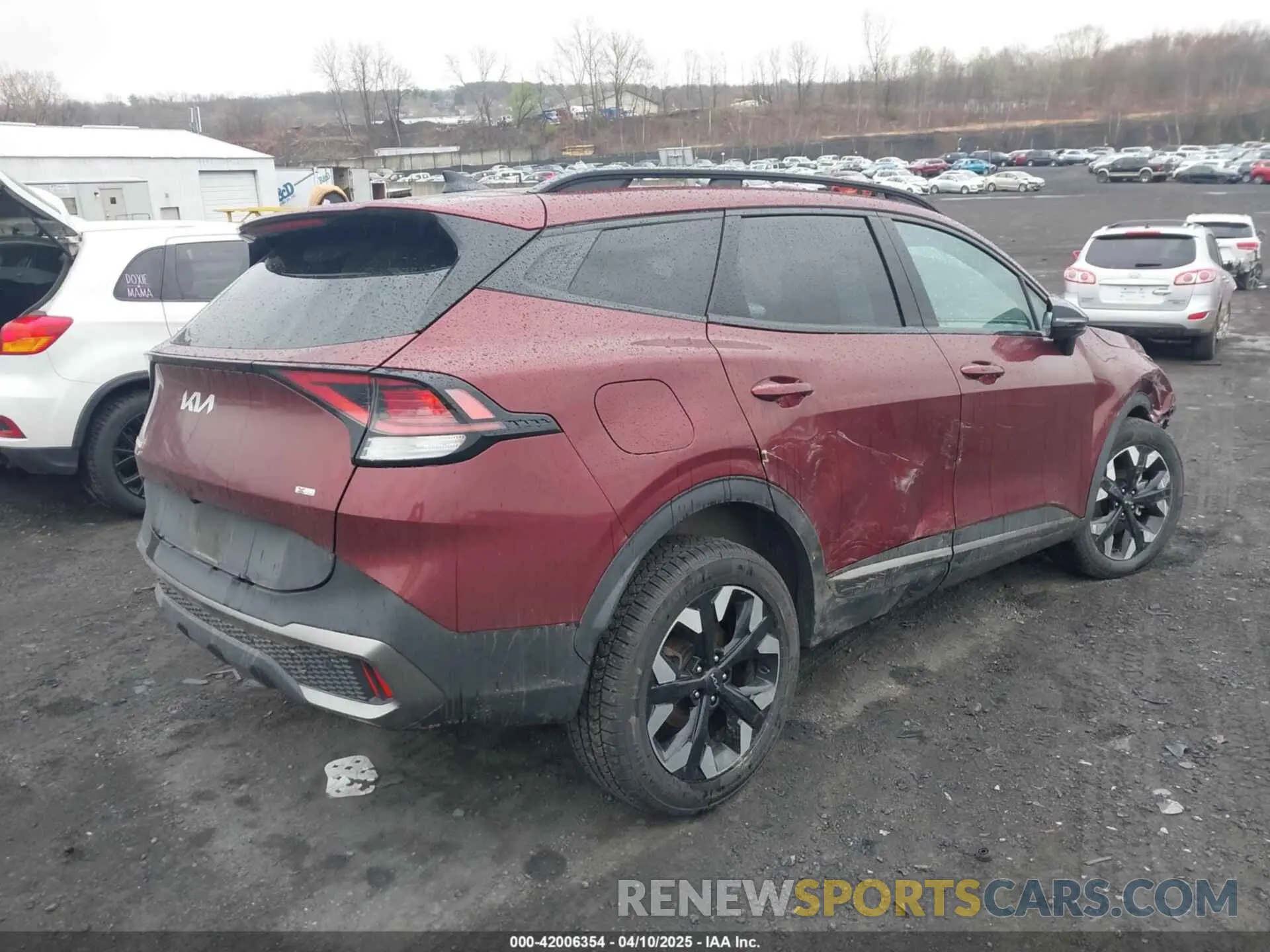 4 fotografías del automóvil dañado KNDPYDAH4P7026735 KIA SPORTAGE PLUG-IN HYBRID 2023