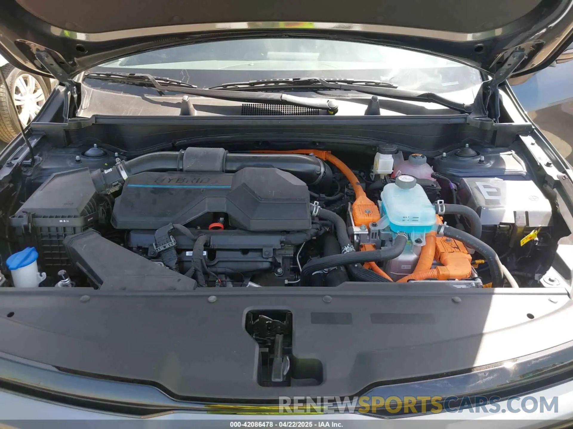 10 fotografías del automóvil dañado KNDPYDAH8P7109360 KIA SPORTAGE PLUG-IN HYBRID 2023