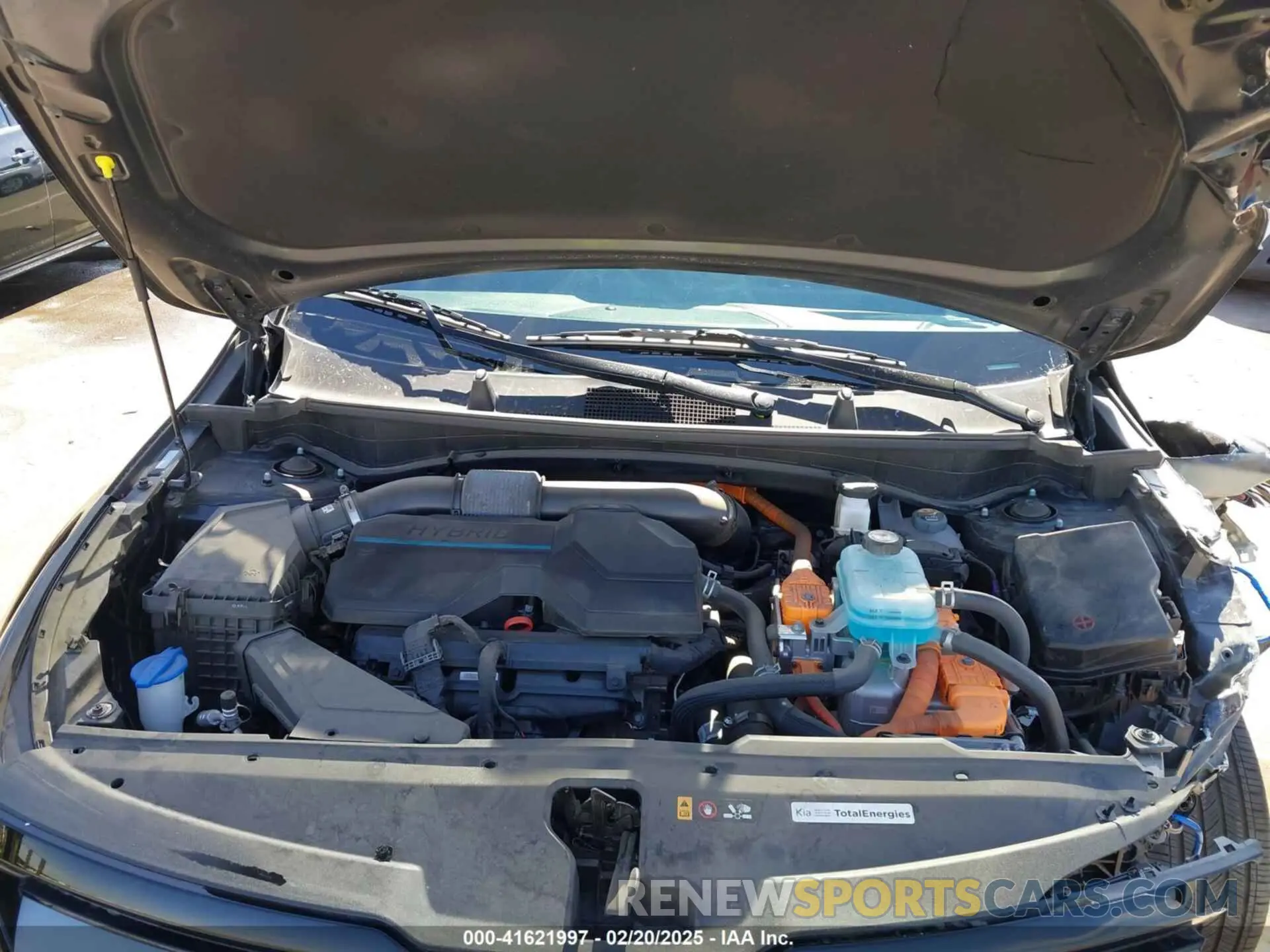10 fotografías del automóvil dañado KNDPZDAHXP7049353 KIA SPORTAGE PLUG-IN HYBRID 2023