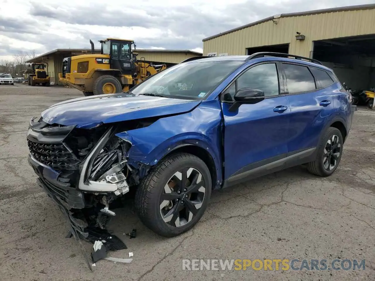 1 fotografías del automóvil dañado 5XYK6CAF1PG012271 KIA SPORTAGE X 2023