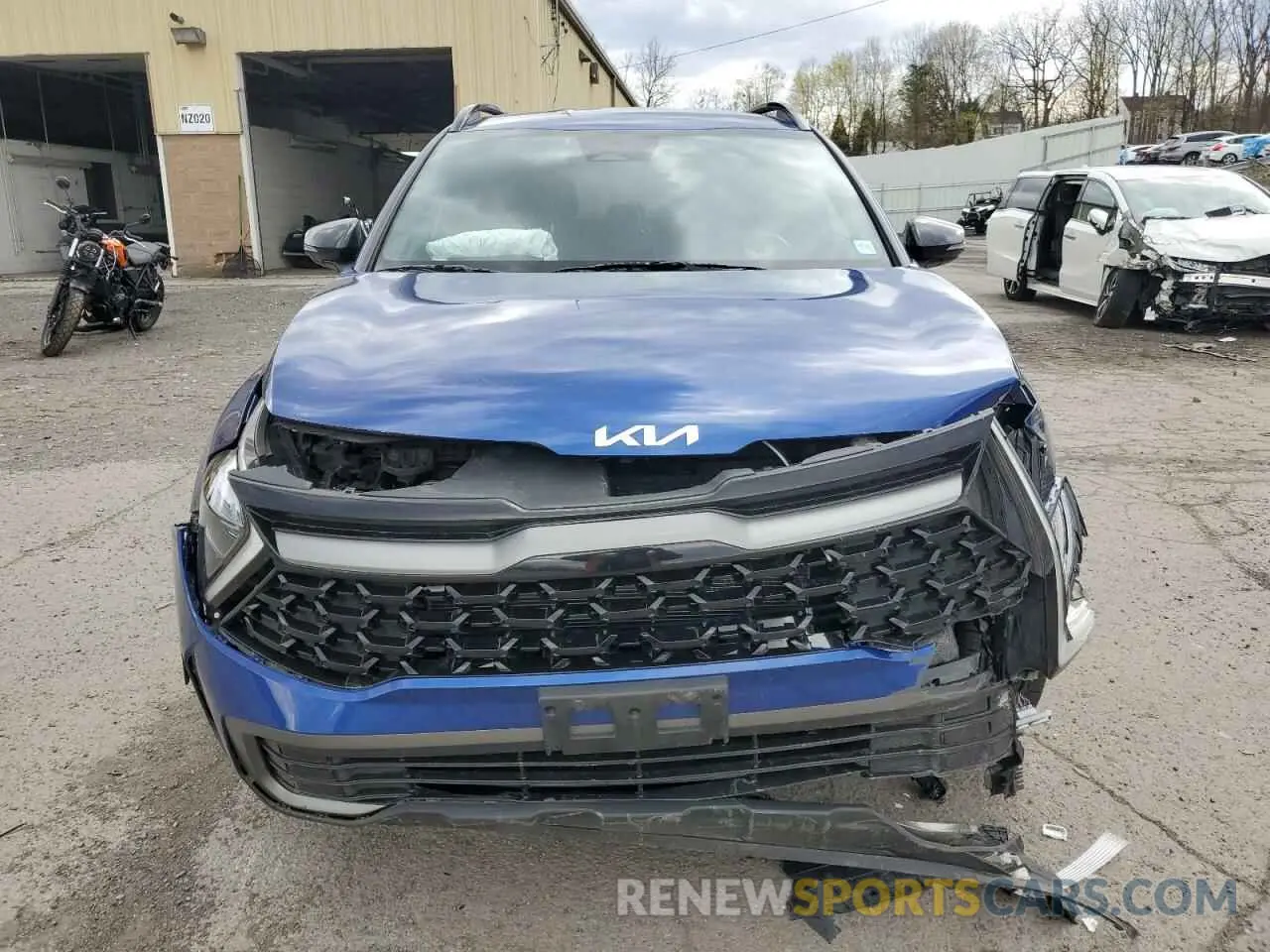 5 fotografías del automóvil dañado 5XYK6CAF1PG012271 KIA SPORTAGE X 2023