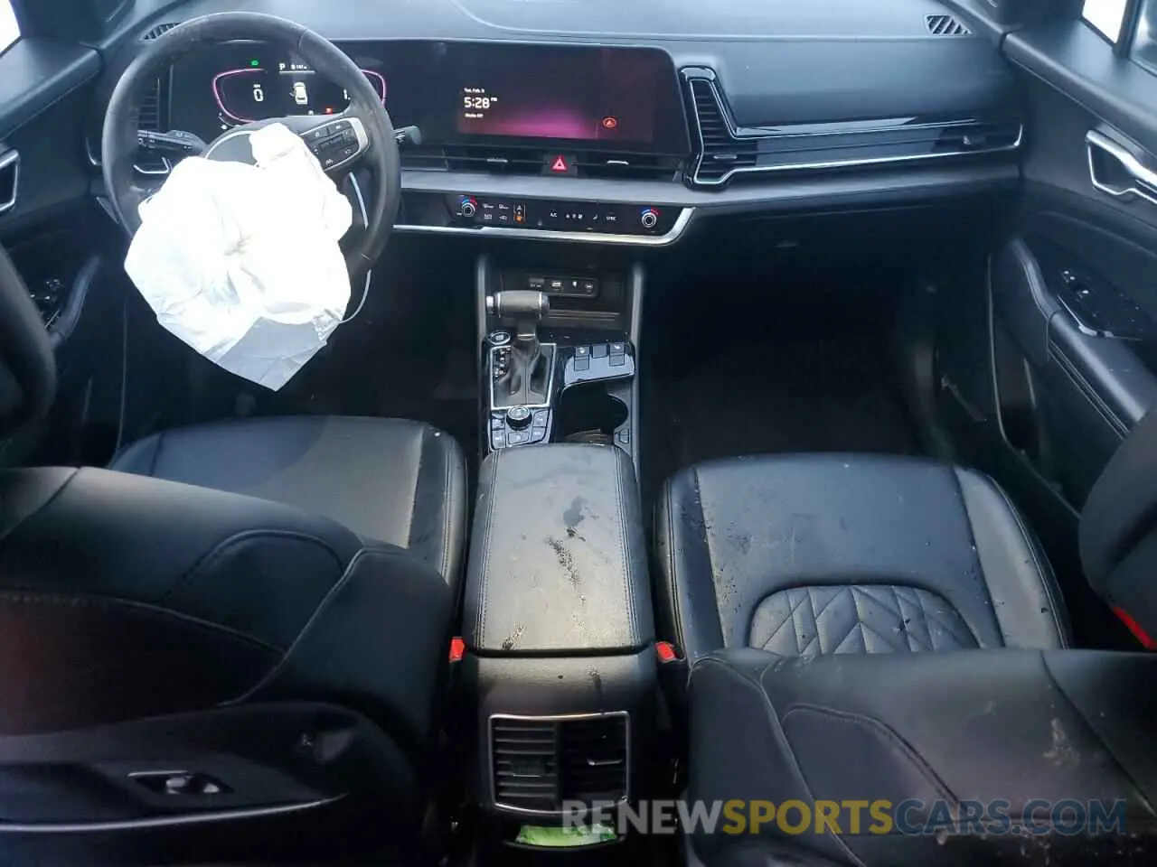8 fotografías del automóvil dañado 5XYK6CAF1PG067433 KIA SPORTAGE X 2023
