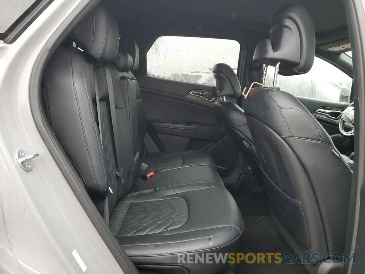 11 fotografías del automóvil dañado 5XYK6CAF1PG097659 KIA SPORTAGE X 2023