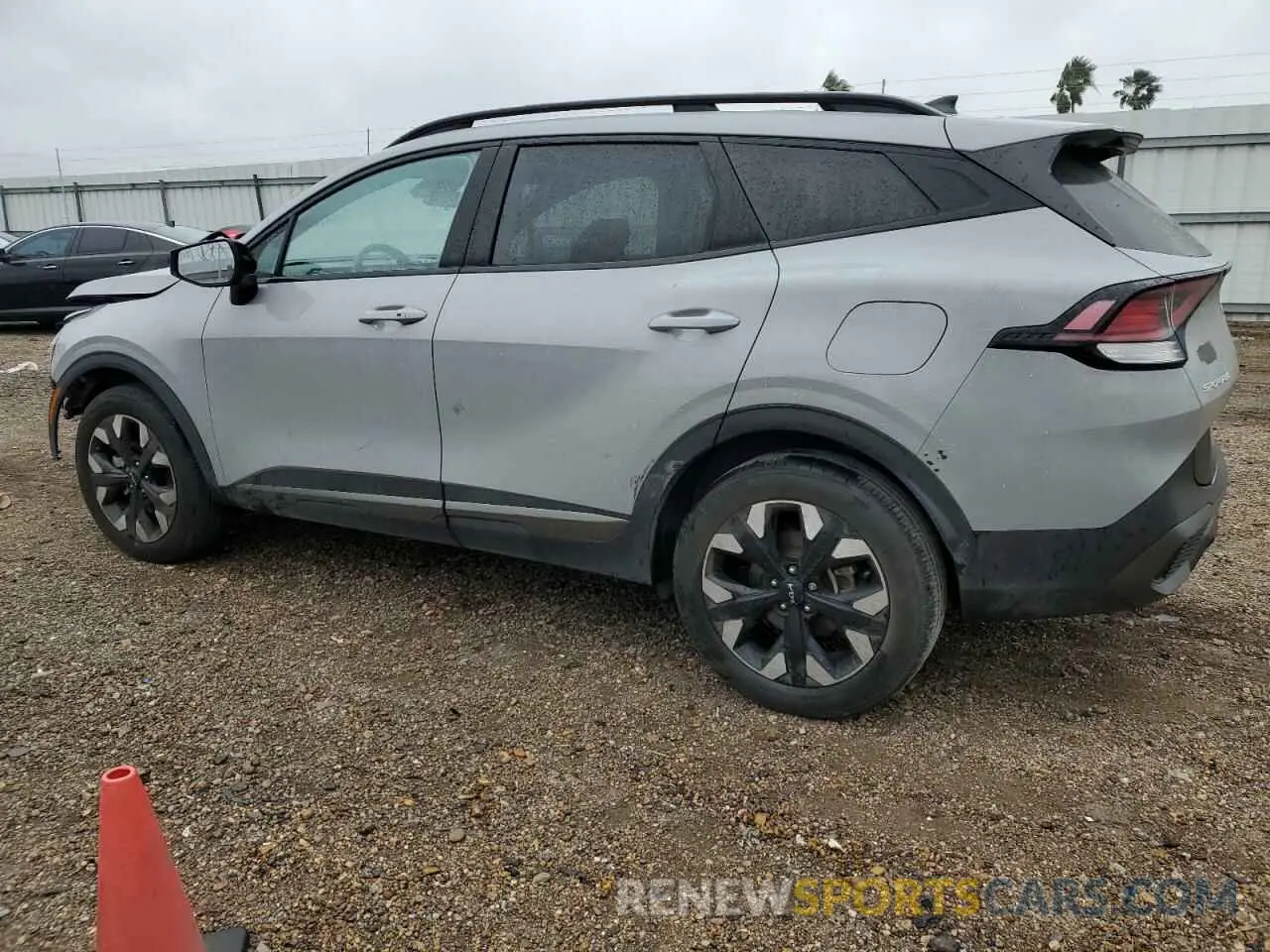 2 fotografías del automóvil dañado 5XYK6CAF1PG097659 KIA SPORTAGE X 2023