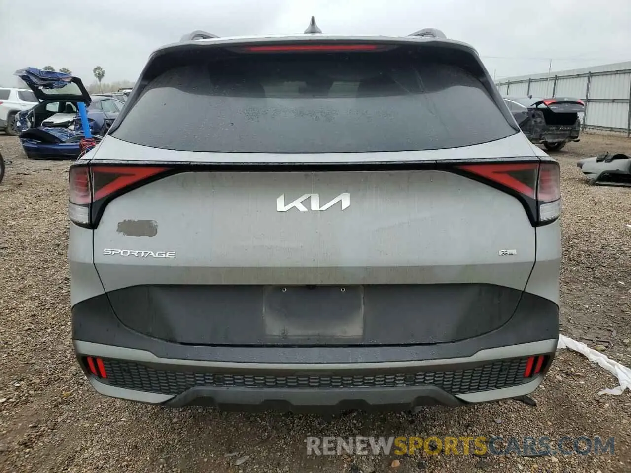 6 fotografías del automóvil dañado 5XYK6CAF1PG097659 KIA SPORTAGE X 2023