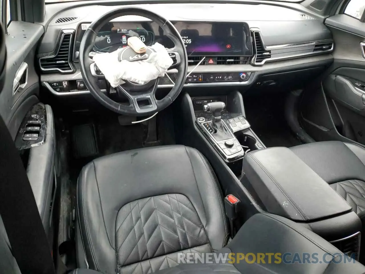 8 fotografías del automóvil dañado 5XYK6CAF1PG097659 KIA SPORTAGE X 2023