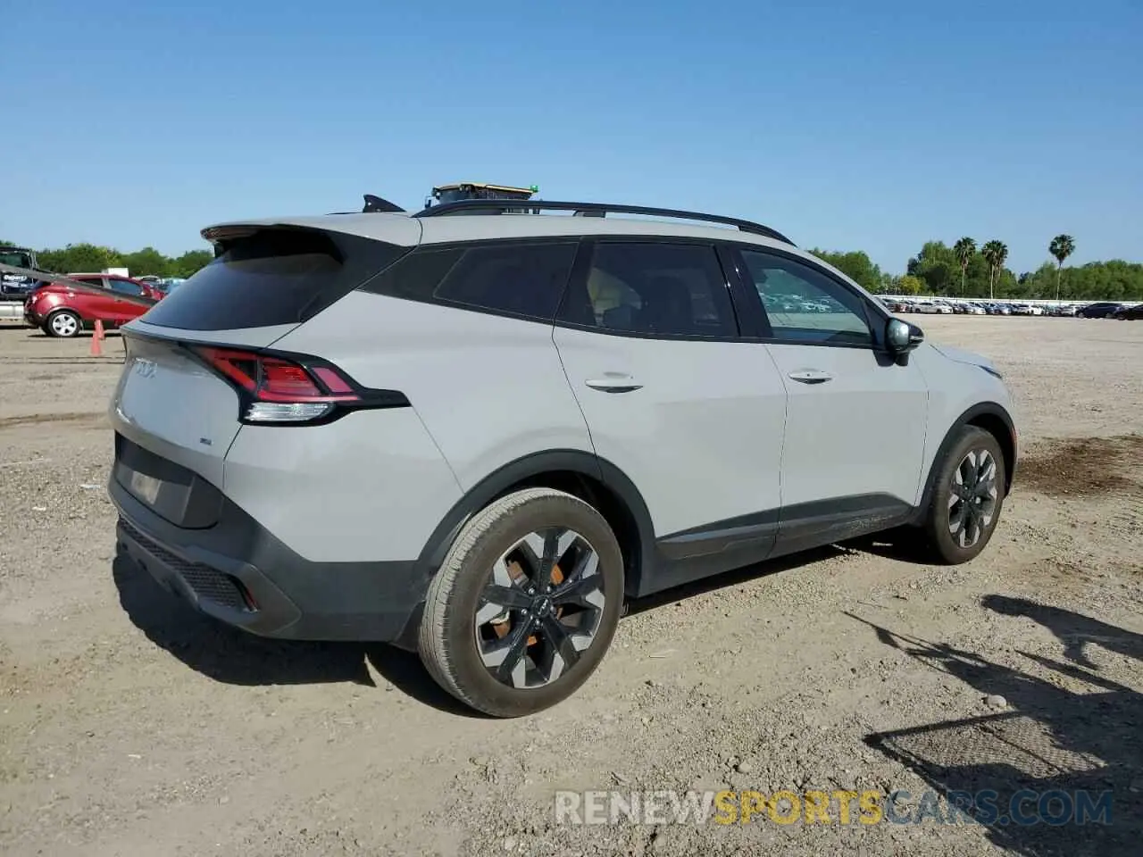3 fotografías del automóvil dañado 5XYK6CAF1PG110233 KIA SPORTAGE X 2023