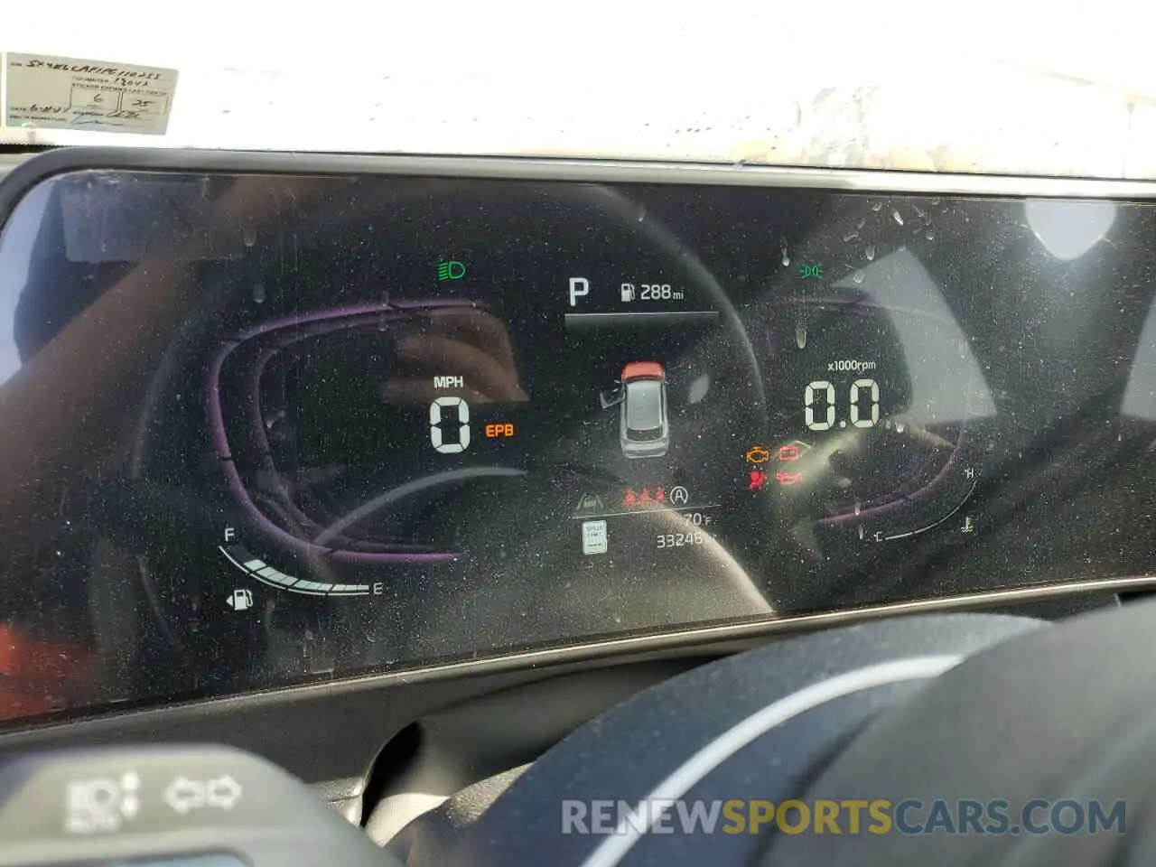 9 fotografías del automóvil dañado 5XYK6CAF1PG110233 KIA SPORTAGE X 2023