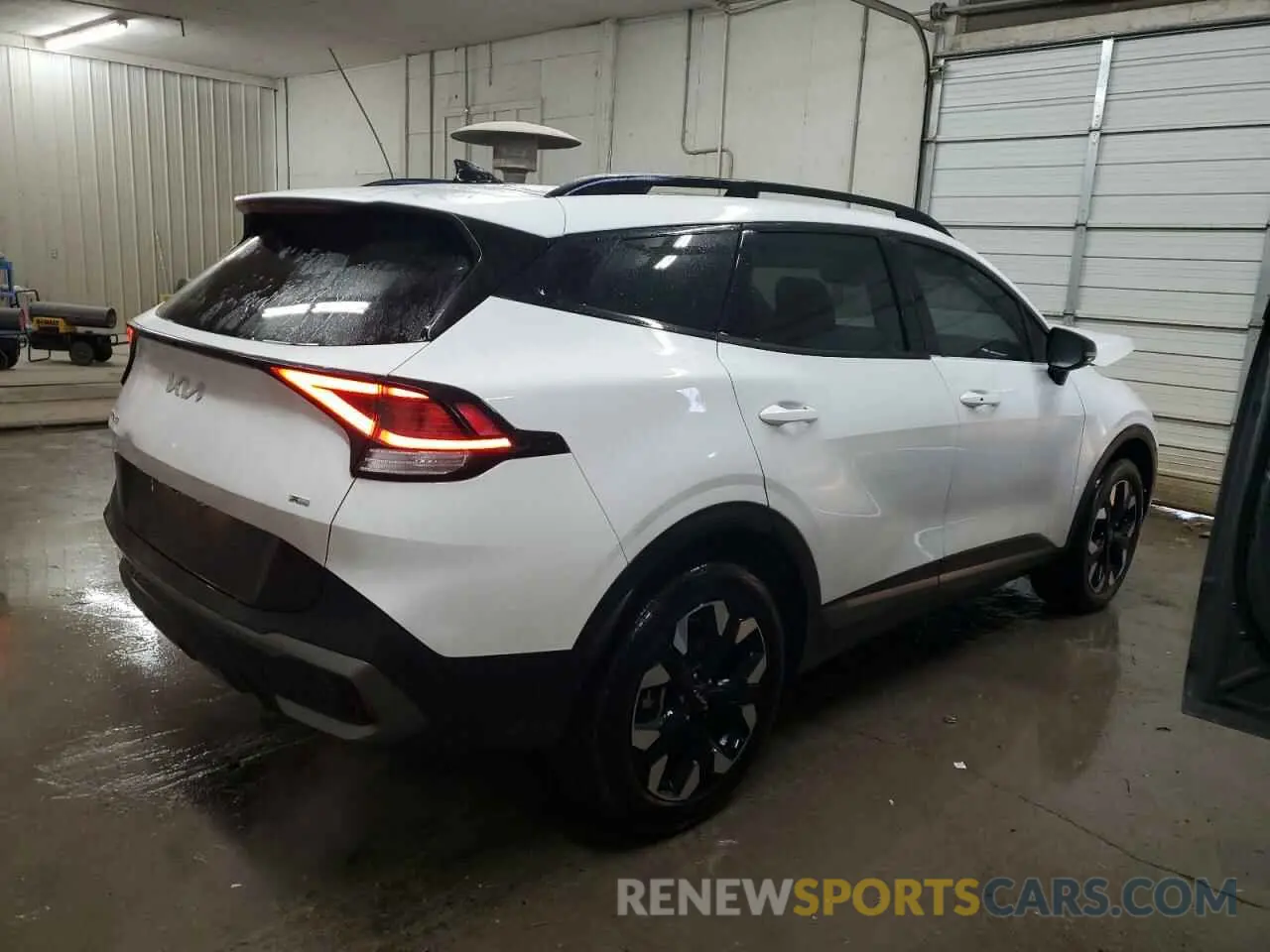 3 fotografías del automóvil dañado 5XYK6CAF2PG119264 KIA SPORTAGE X 2023