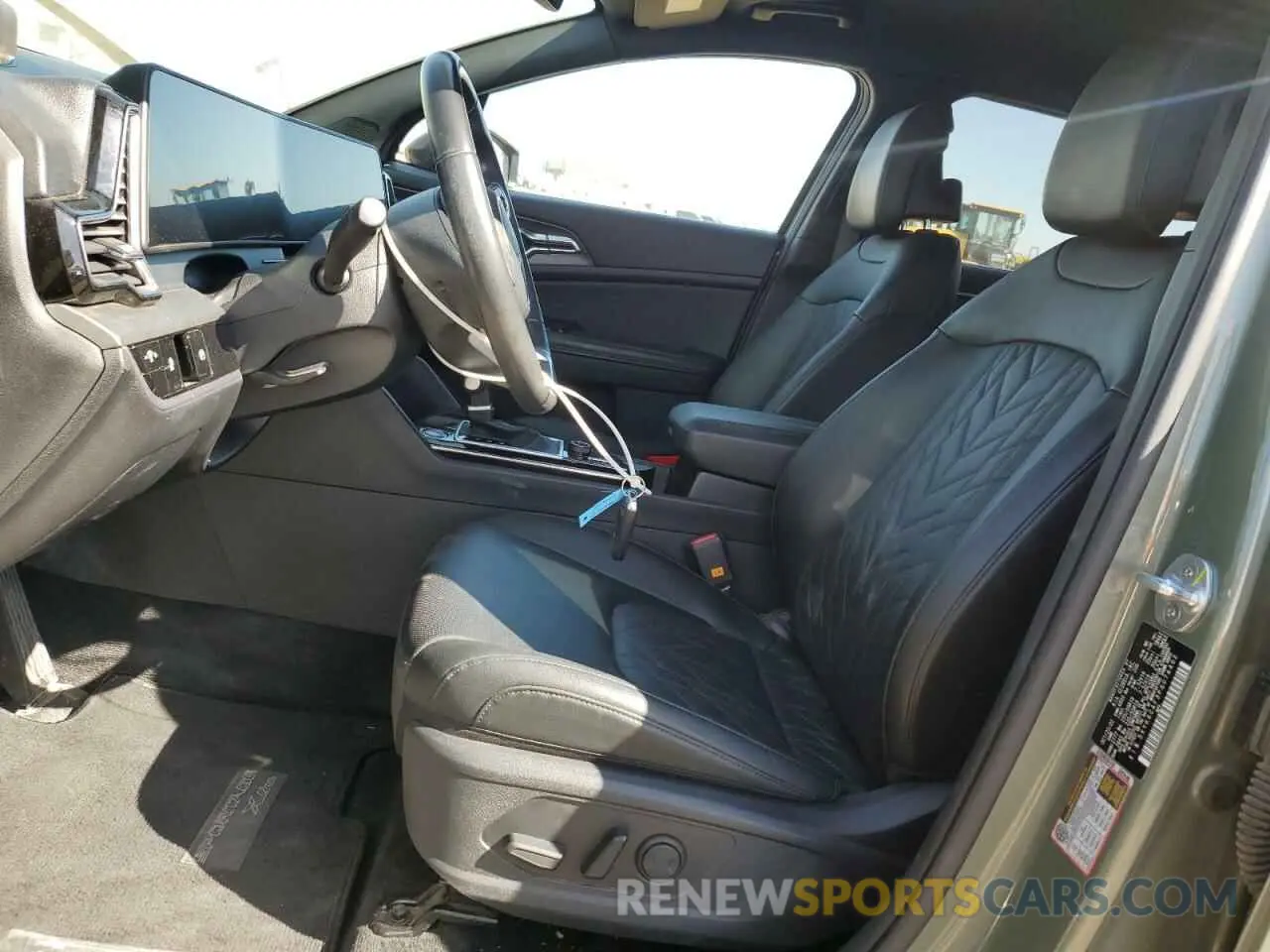 7 fotografías del automóvil dañado 5XYK6CAF3PG074402 KIA SPORTAGE X 2023