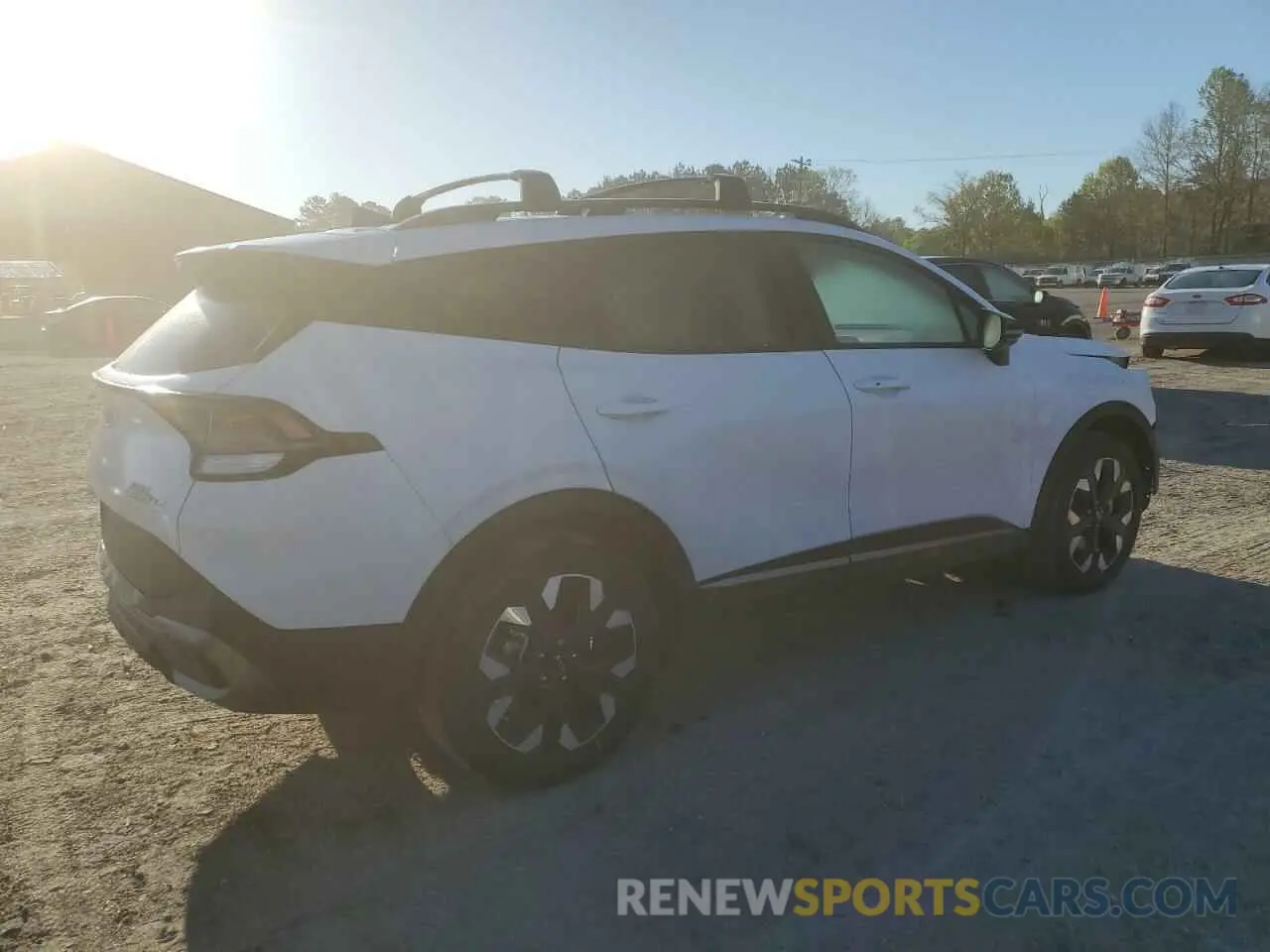 3 fotografías del automóvil dañado 5XYK6CAF3PG133531 KIA SPORTAGE X 2023