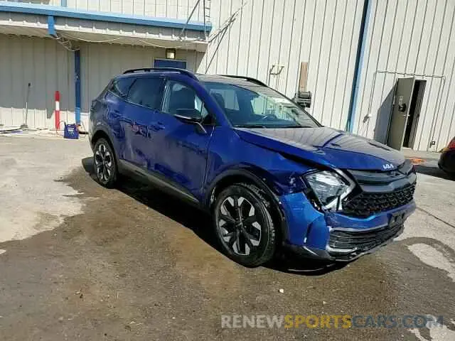 14 fotografías del automóvil dañado 5XYK6CAF4PG009980 KIA SPORTAGE X 2023