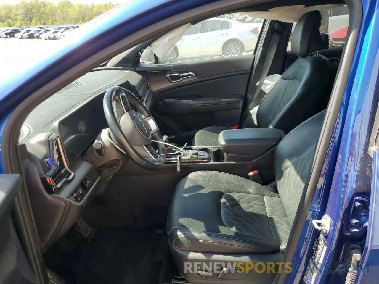7 fotografías del automóvil dañado 5XYK6CAF4PG009980 KIA SPORTAGE X 2023