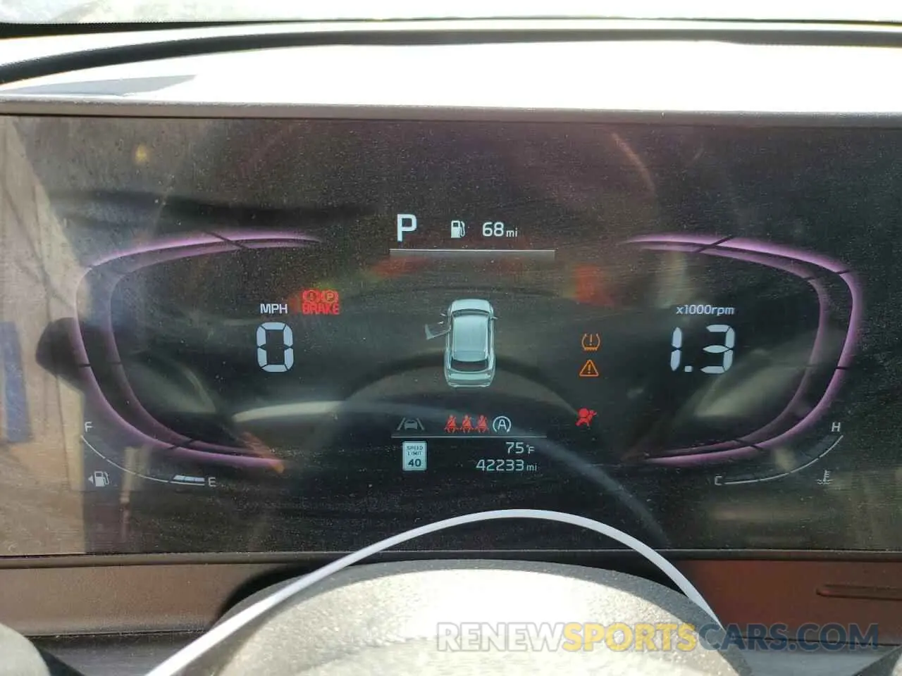 9 fotografías del automóvil dañado 5XYK6CAF4PG009980 KIA SPORTAGE X 2023