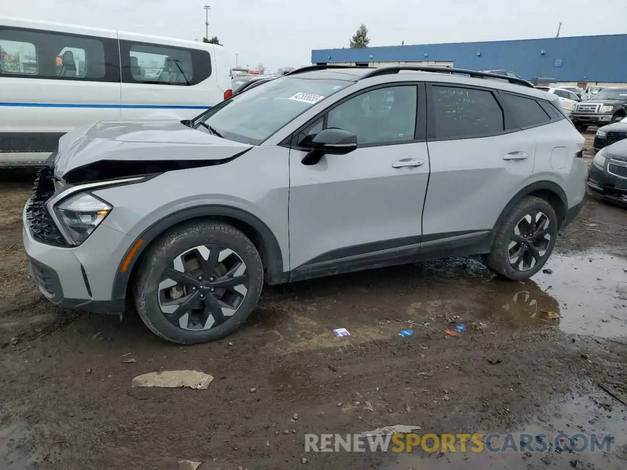 1 fotografías del automóvil dañado 5XYK6CAF5PG049453 KIA SPORTAGE X 2023